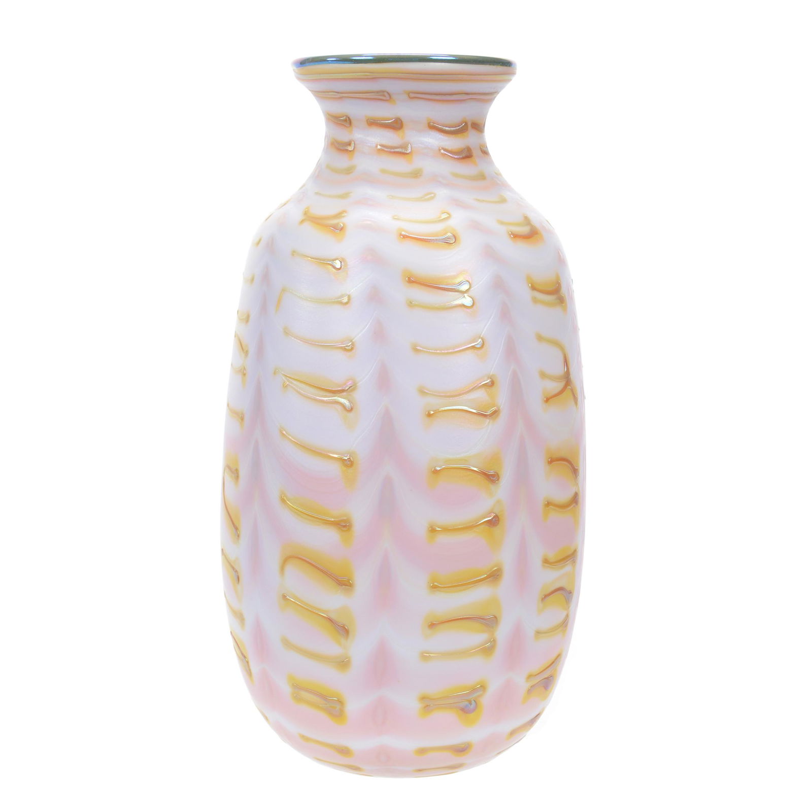 Vase Signed Charles Lotton, Dated 1977 (1 of 4)