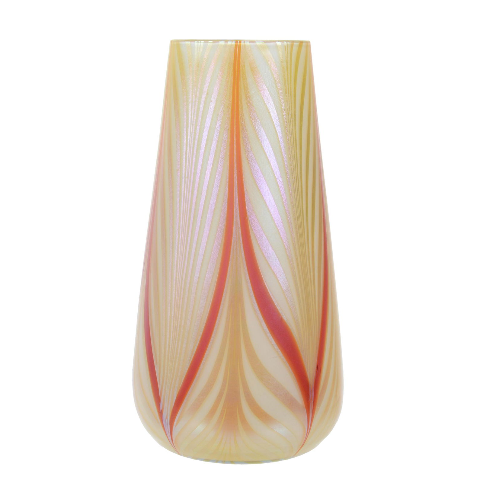 Vase, Unmarked Durand Art Glass (1 of 4)