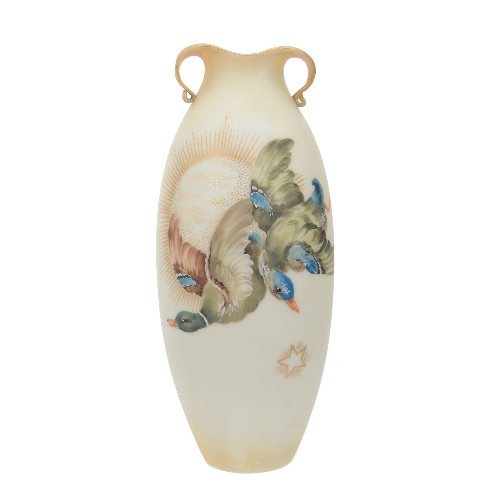 Vase Marked Crown Milano #0550 Art Glass (1 of 3)