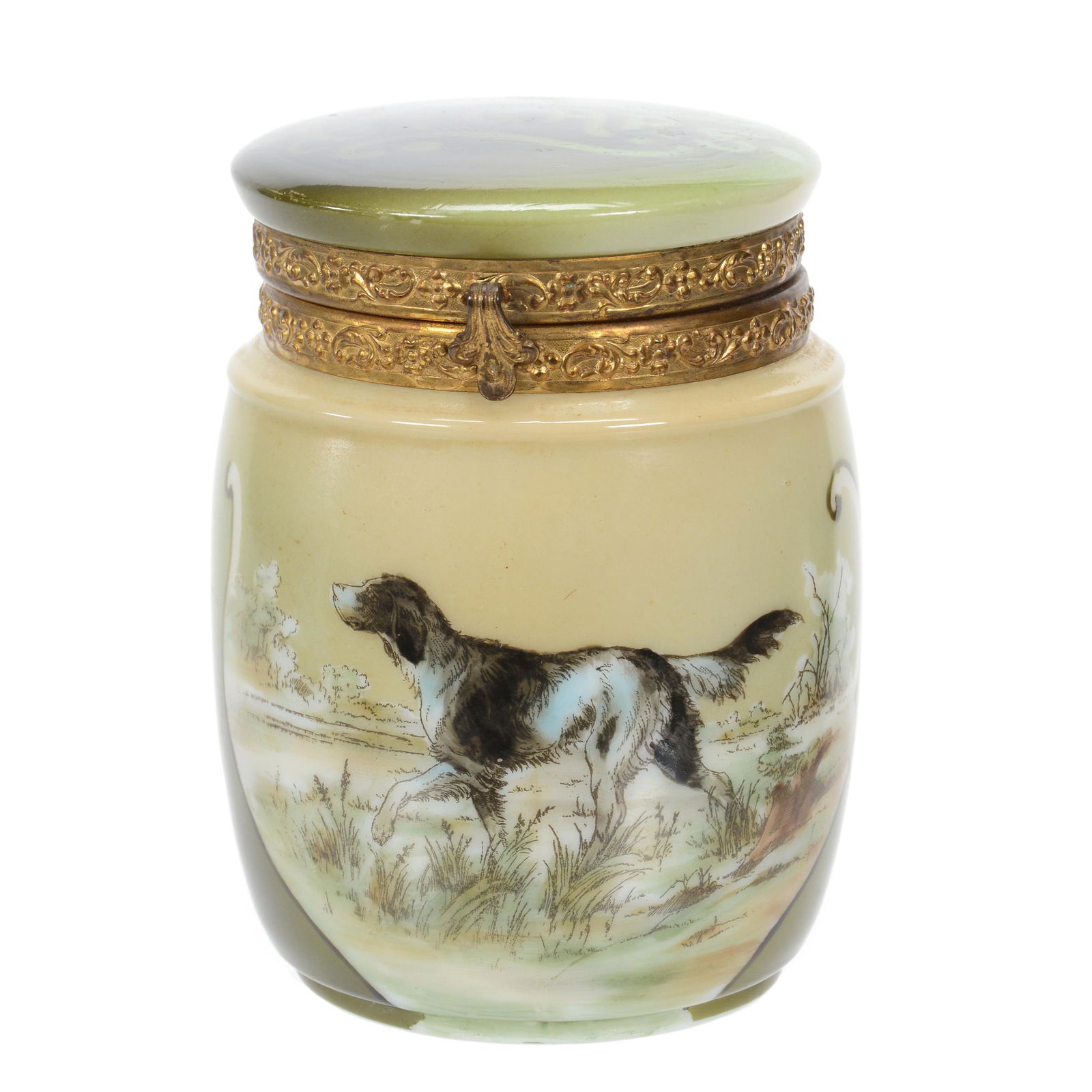 Humidor Marked Nakara, Scene Of Hunting Dog (1 of 4)