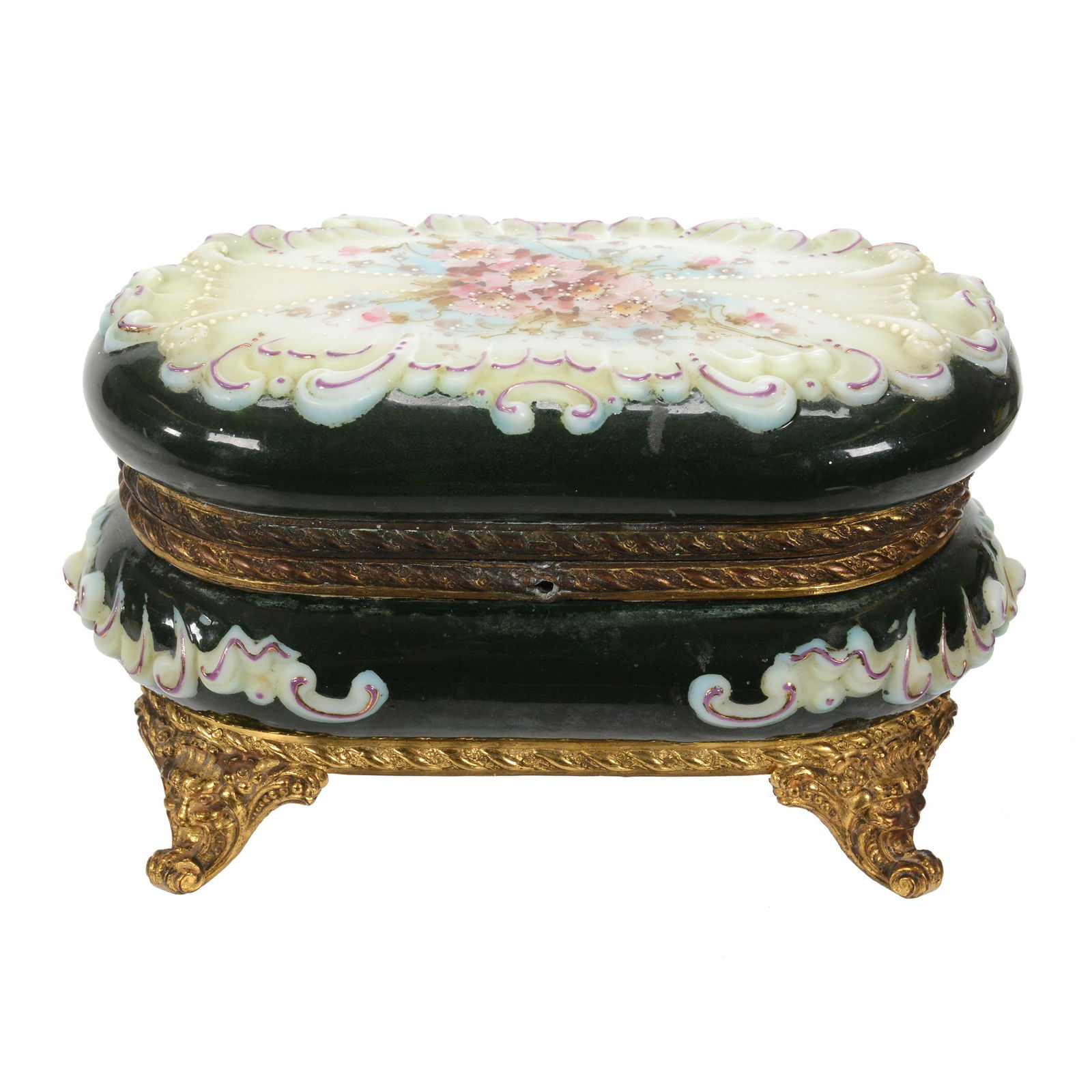 Oval Jewel Box, Wave Crest Banner Mark (1 of 4)