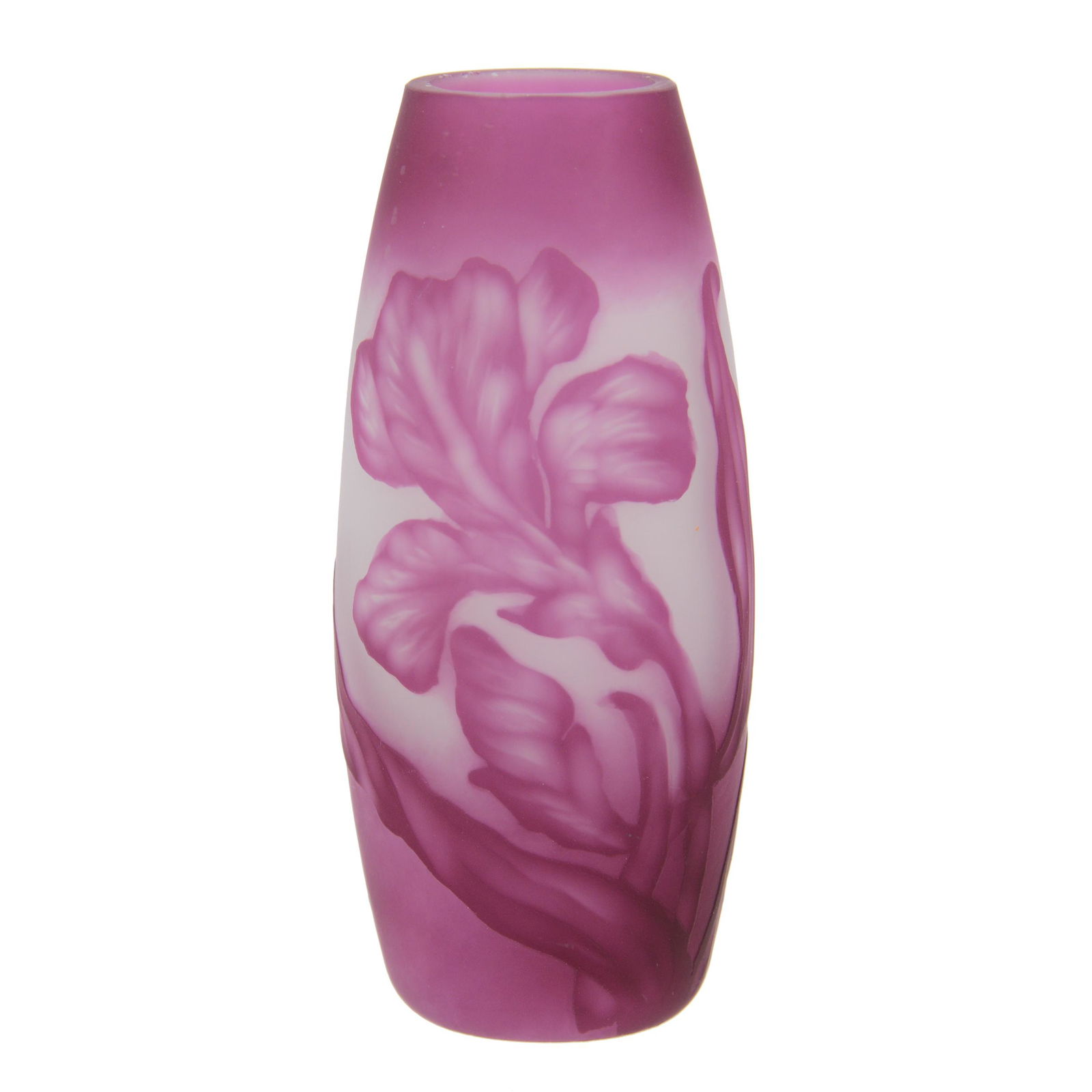 Vase Signed C. Vessiere Nancy French Cameo (1 of 4)