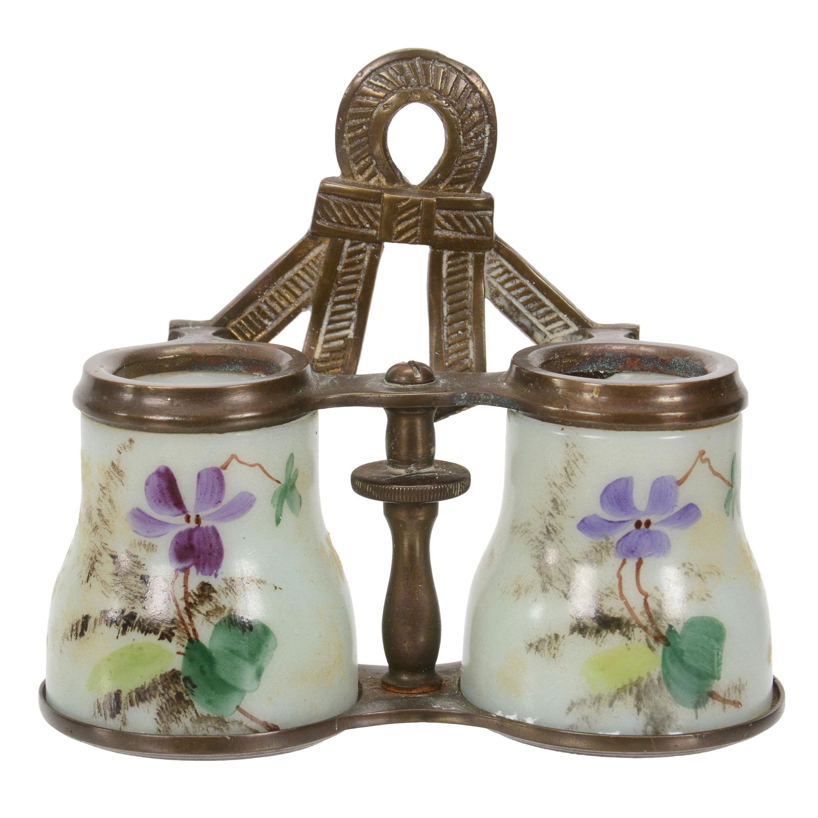 Double Match Holder, Unmarked Wave Crest (1 of 3)