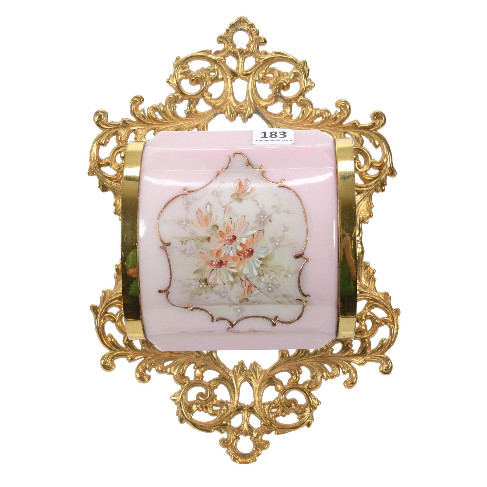 Hanging Brush Holder, Wave Crest Banner Mark (1 of 3)