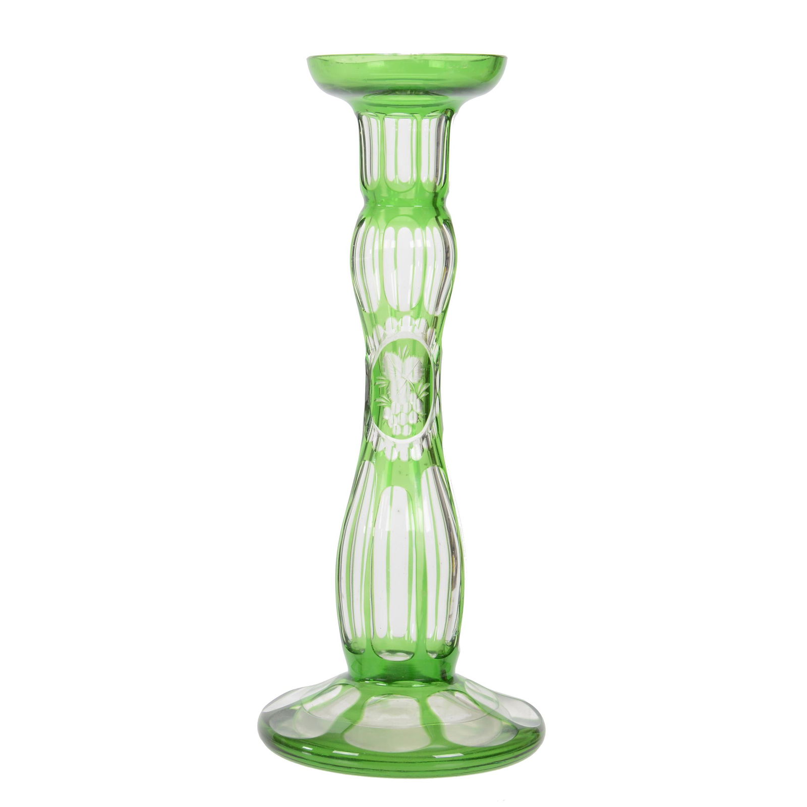 Candlestick, BPCG, Green Cut To Clear (1 of 3)