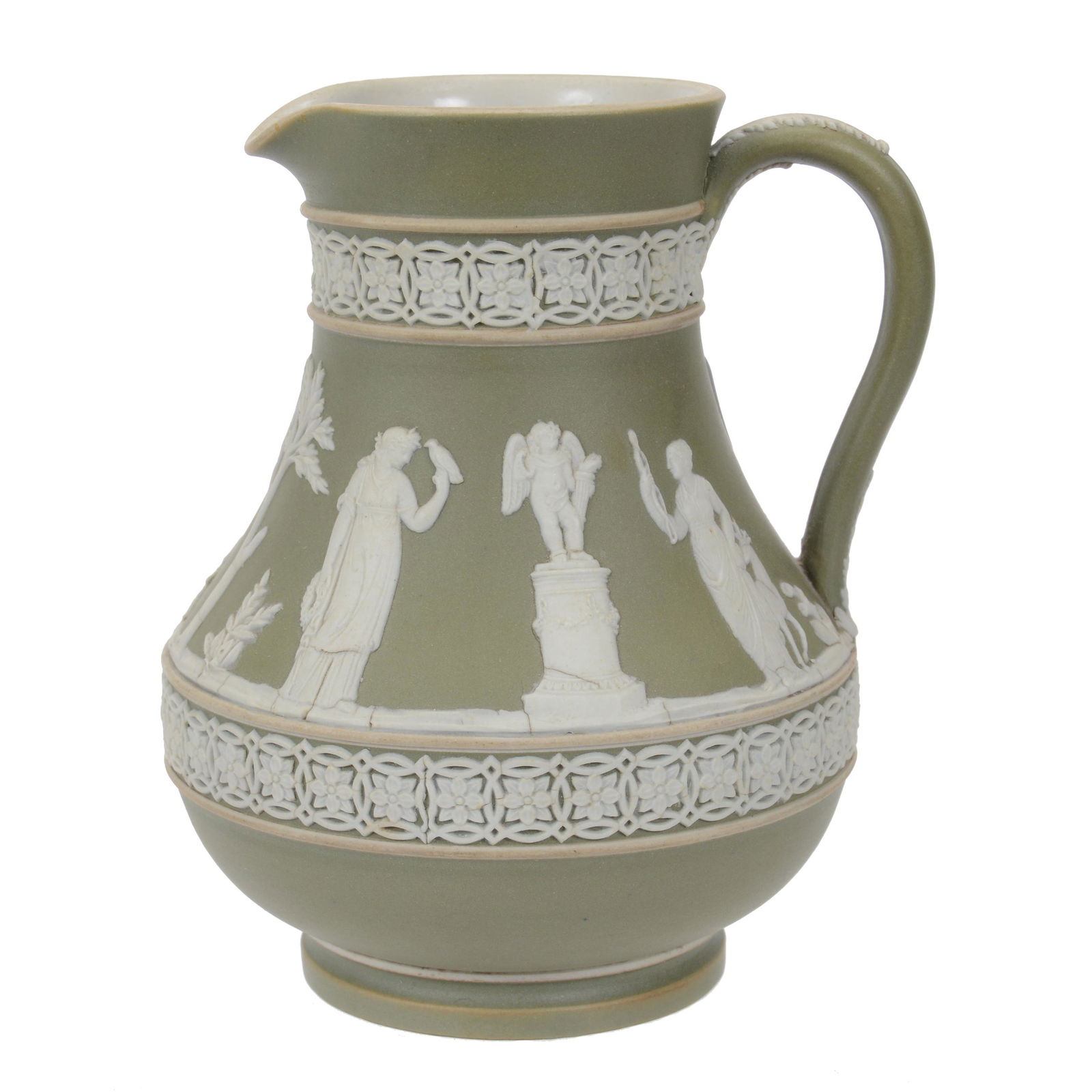 Pitcher Marked Wedgwood England Jasperware (1 of 3)