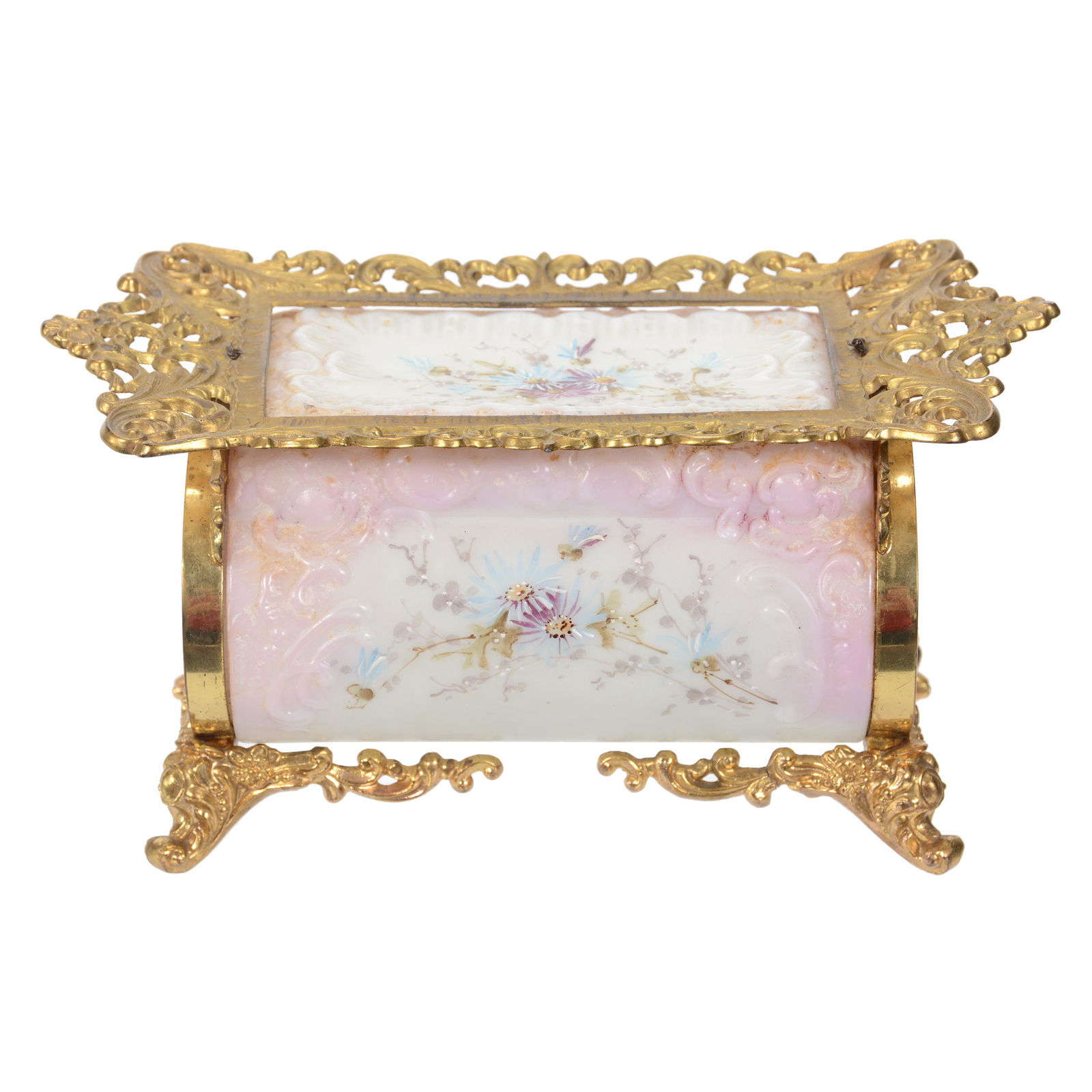 Trinket, Comb & Brush Holder, Wave Crest Banner Mark (1 of 4)