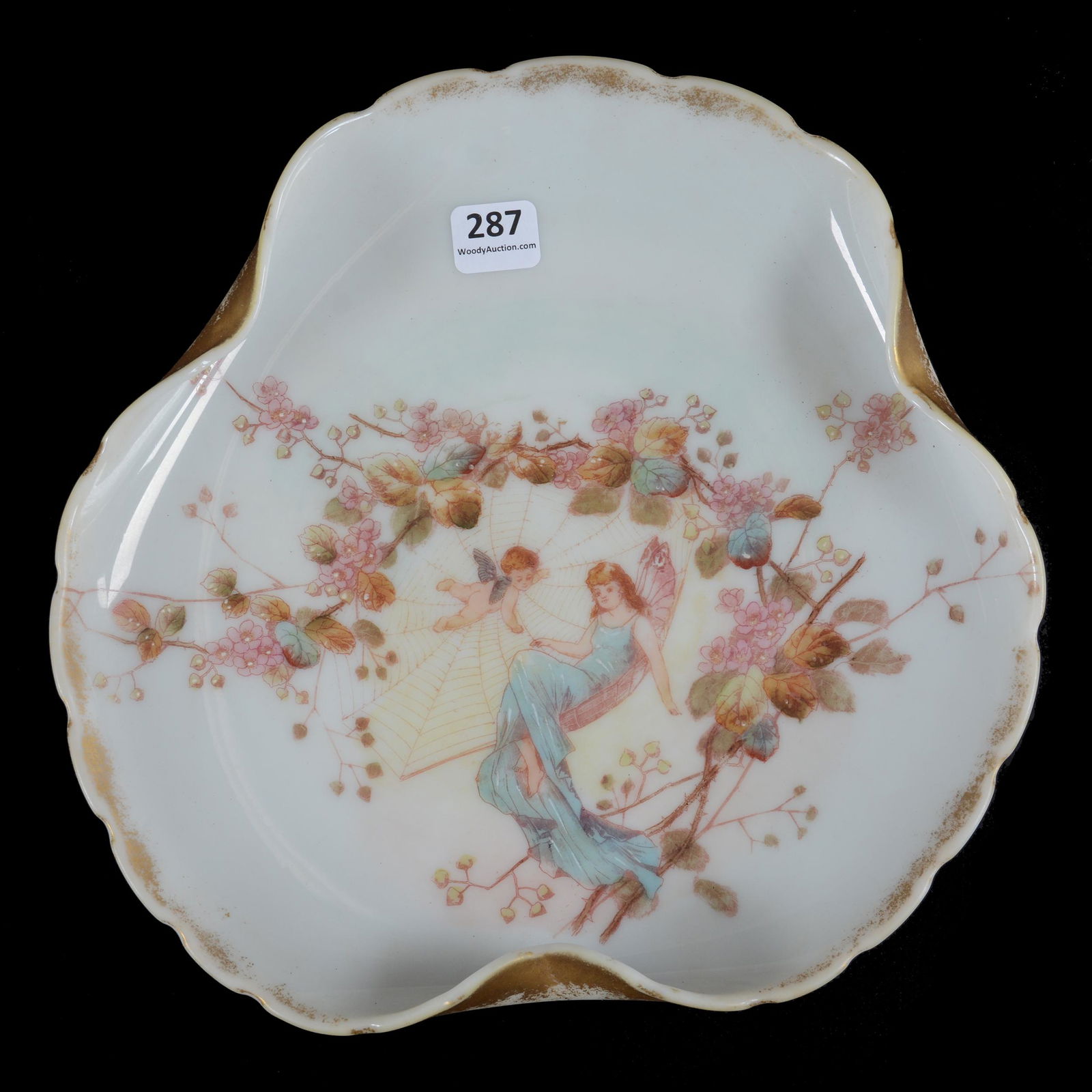 Plate, Unmarked Wave Crest/Mt. Washington (1 of 2)