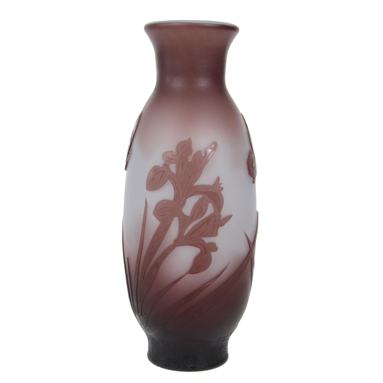 Vase Signed La Rochere French Cameo Art Glass (1 of 4)