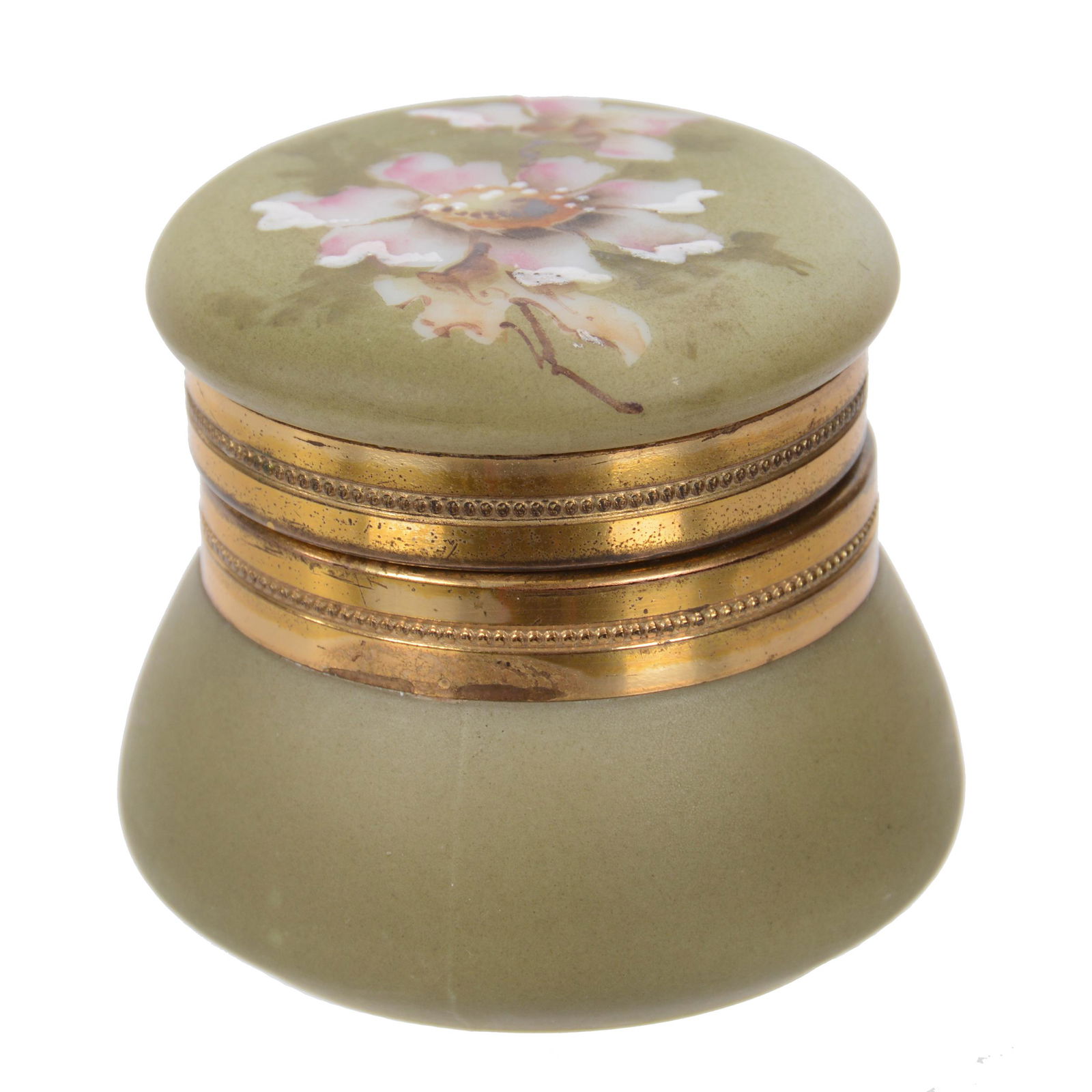 Ring Box Marked Nakara Art Glass (1 of 4)