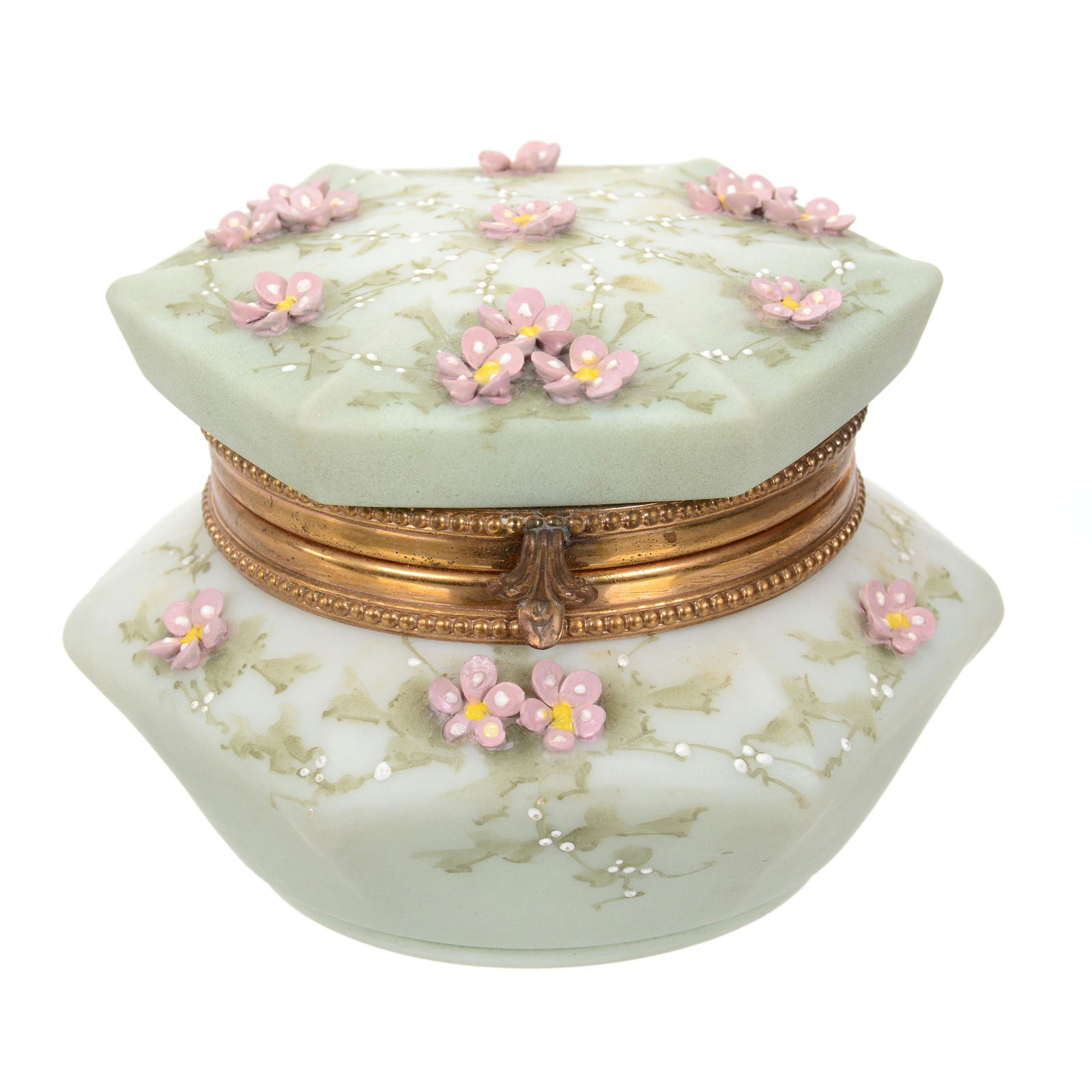 Jewel Box Marked Nakara Art Glass (1 of 4)