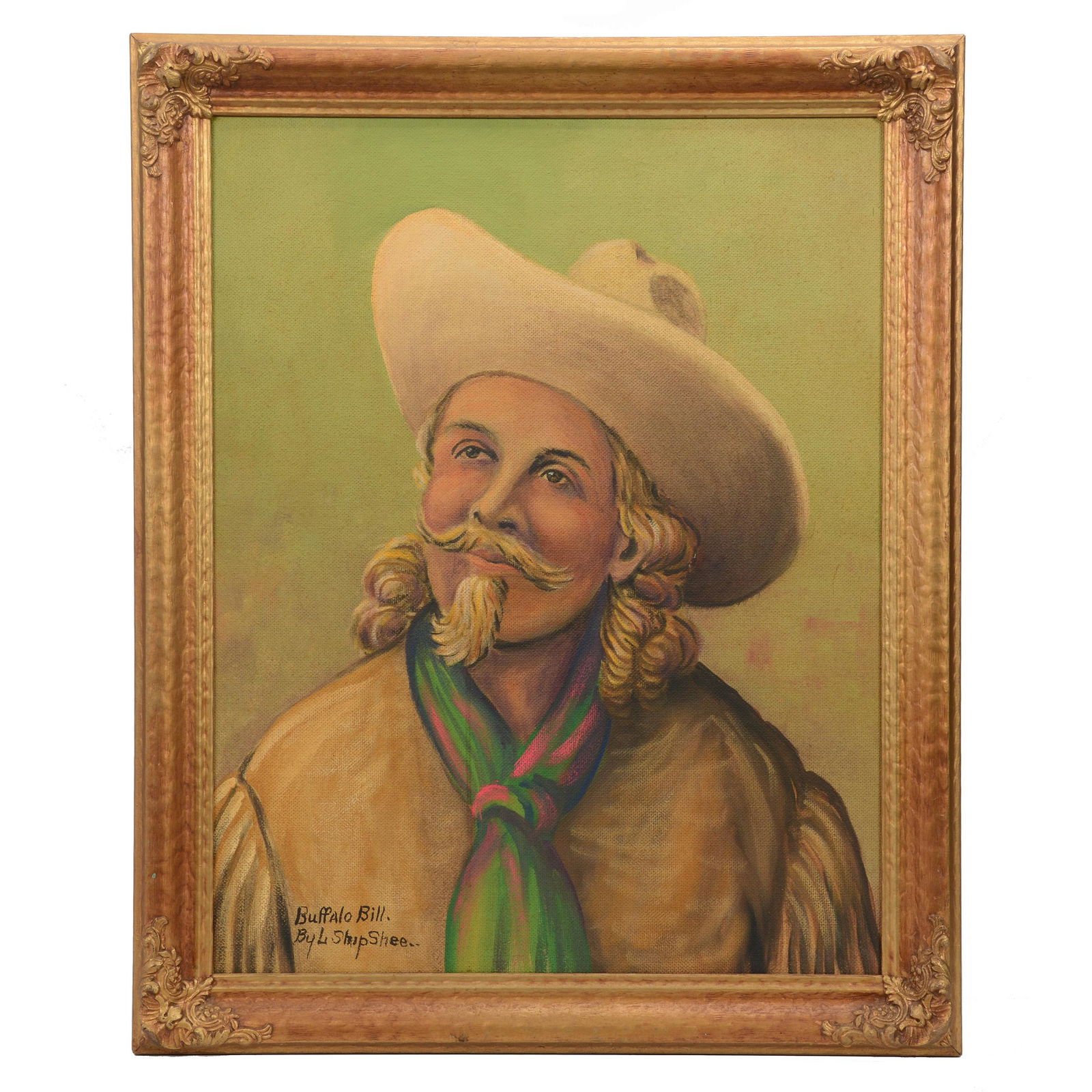 Oil On Board By Louis Shipshee (1896-1975) (1 of 4)