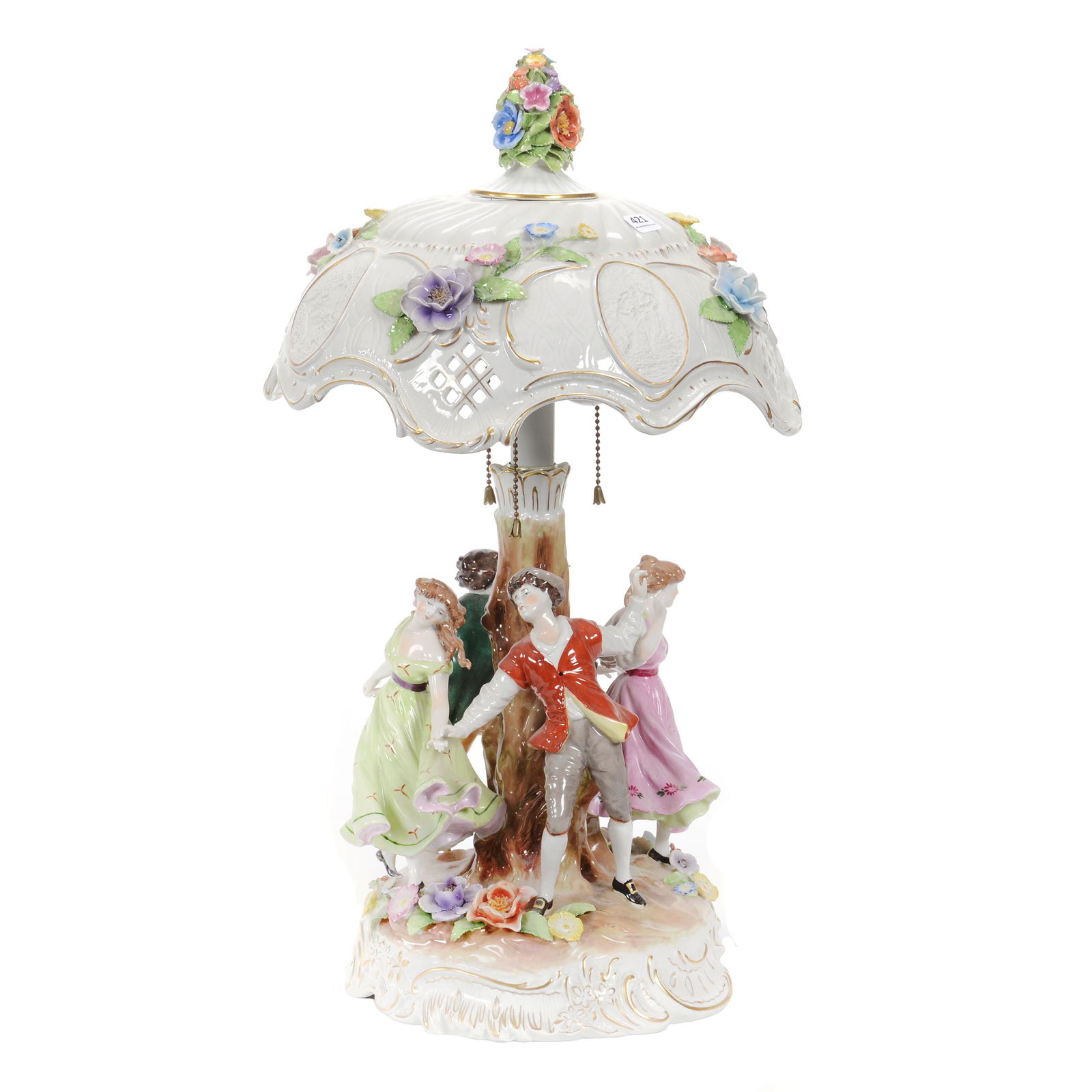 Schierholz Dresden Style Figural Table Lamp (1 of 7)