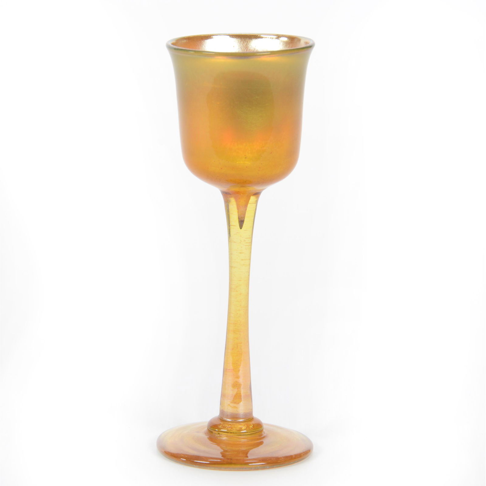 Cordial Stem Signed LCT, Gold Iridescent (1 of 3)