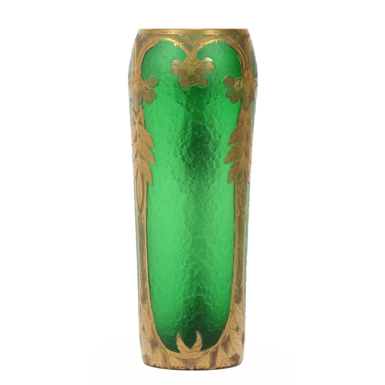 Vase Signed St. Denis Paris French Art Glass (1 of 3)
