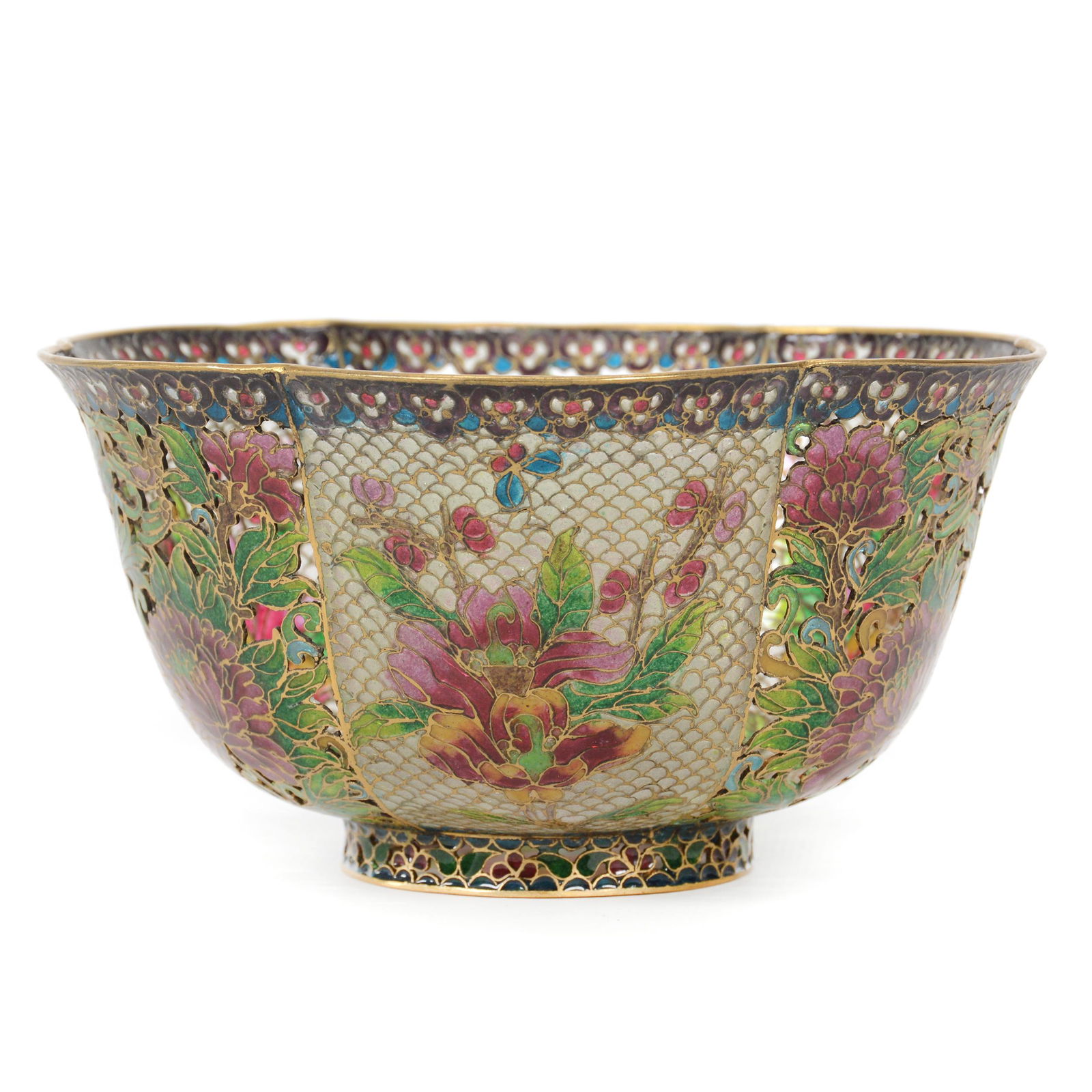 Bowl, Plique a'Jour (1 of 3)