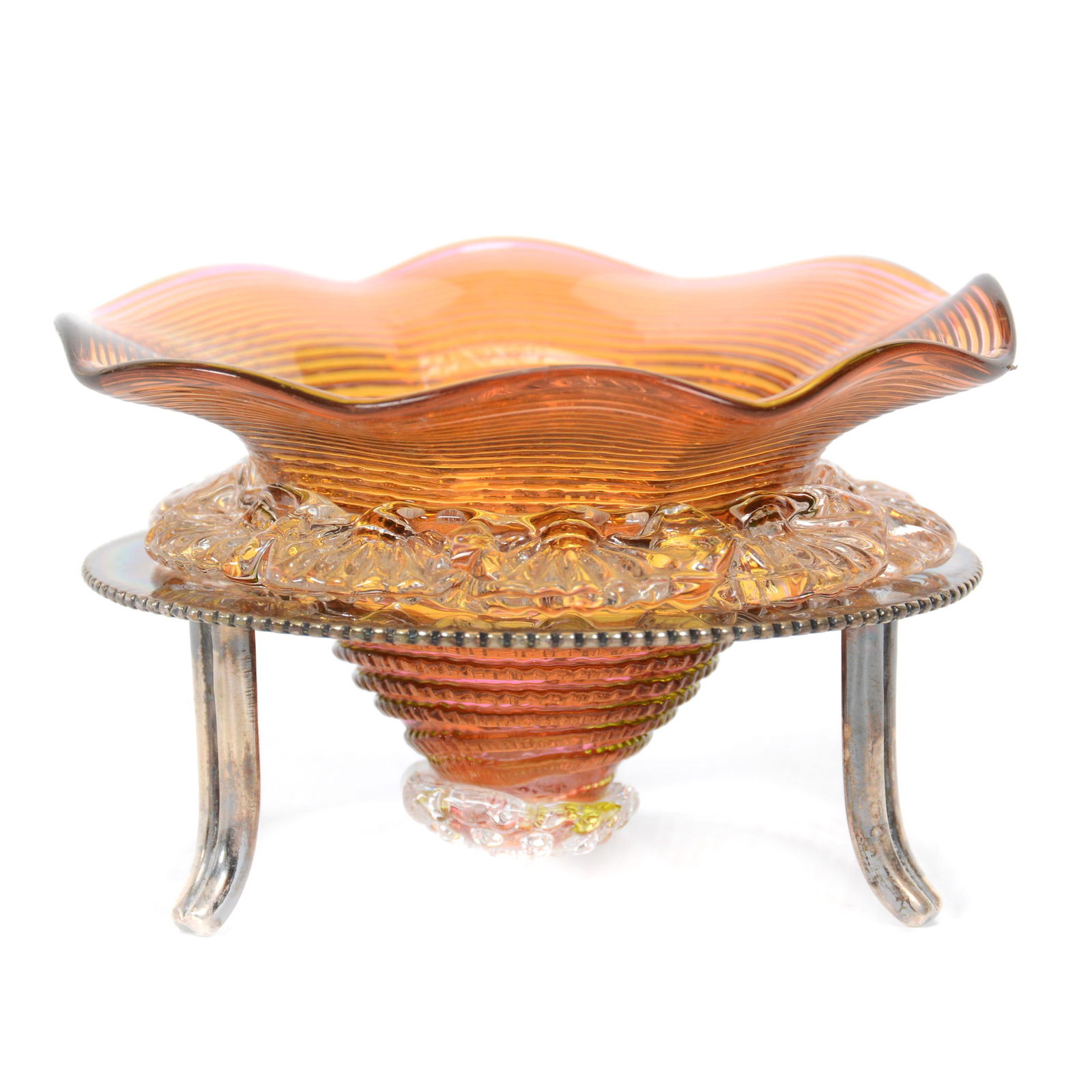 Salt Dip, Stevens And Williams Art Glass (1 of 4)