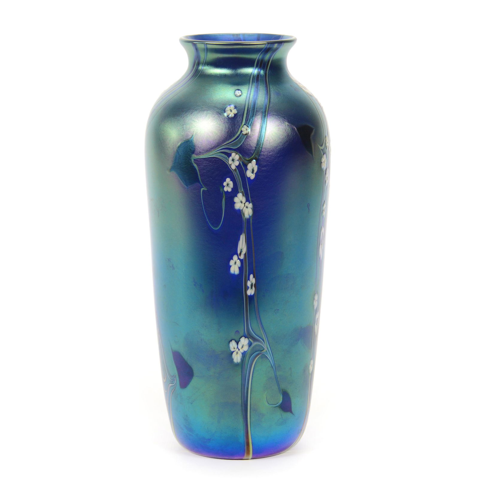 Vase, Contemporary Art Glass Signed Orient & Flume (1 of 4)