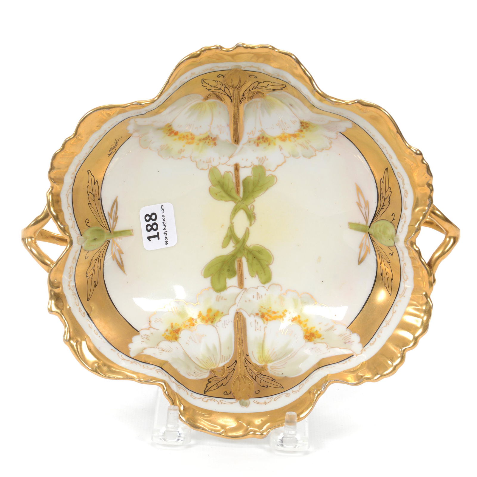 Bowl, Two-Handled, Marked Pickard (1 of 4)