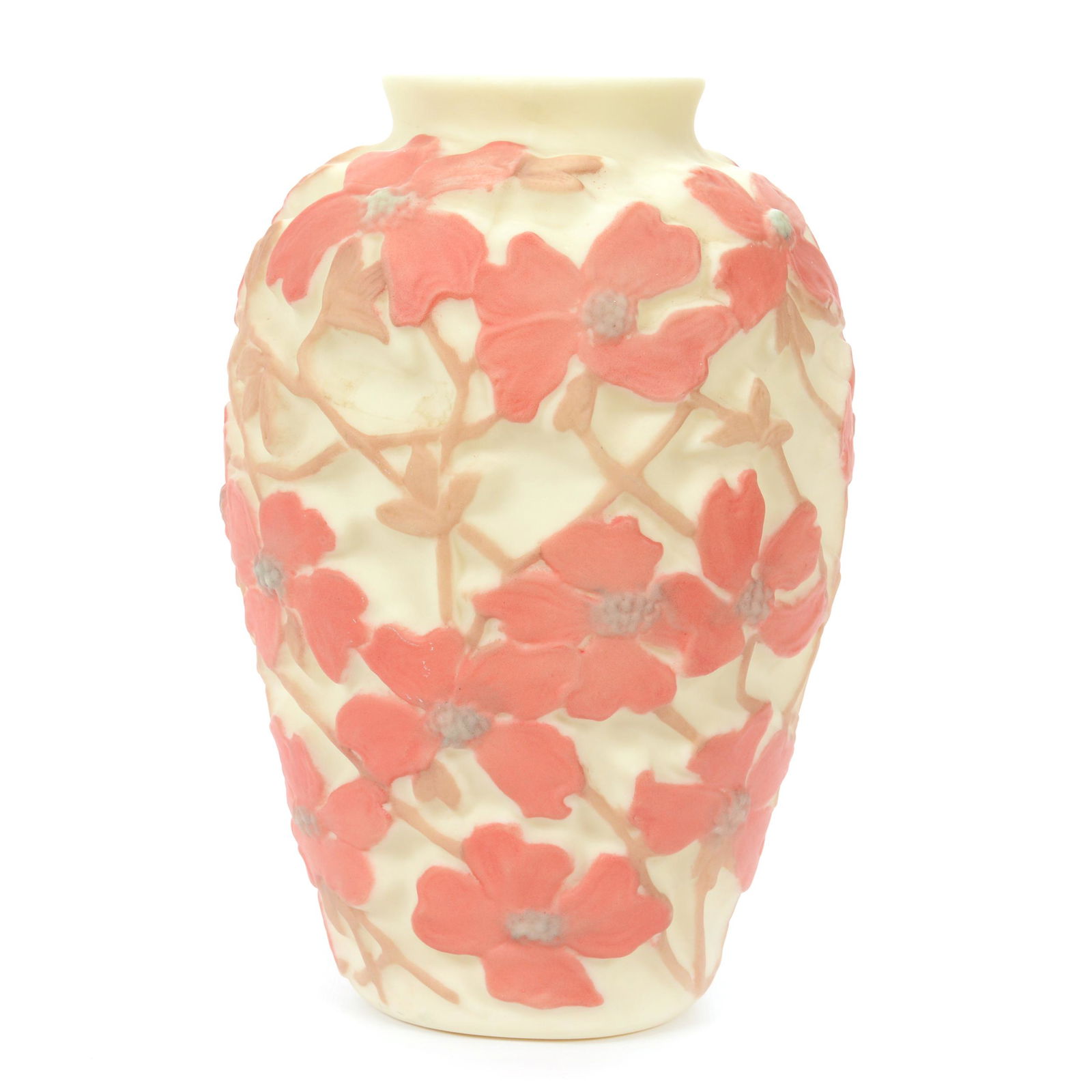 Vase, Unmarked Phoenix/Consolidated Art Glass (1 of 3)