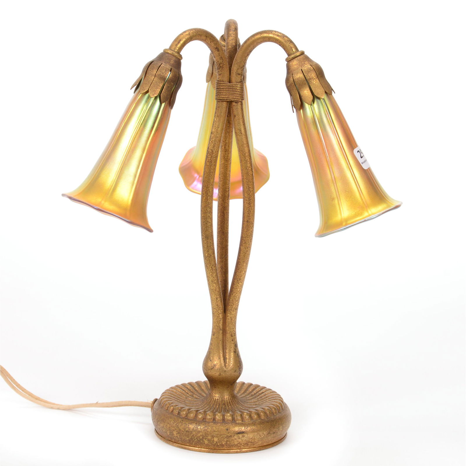 Desk Lamp Marked Tiffany Studios #319 (1 of 3)