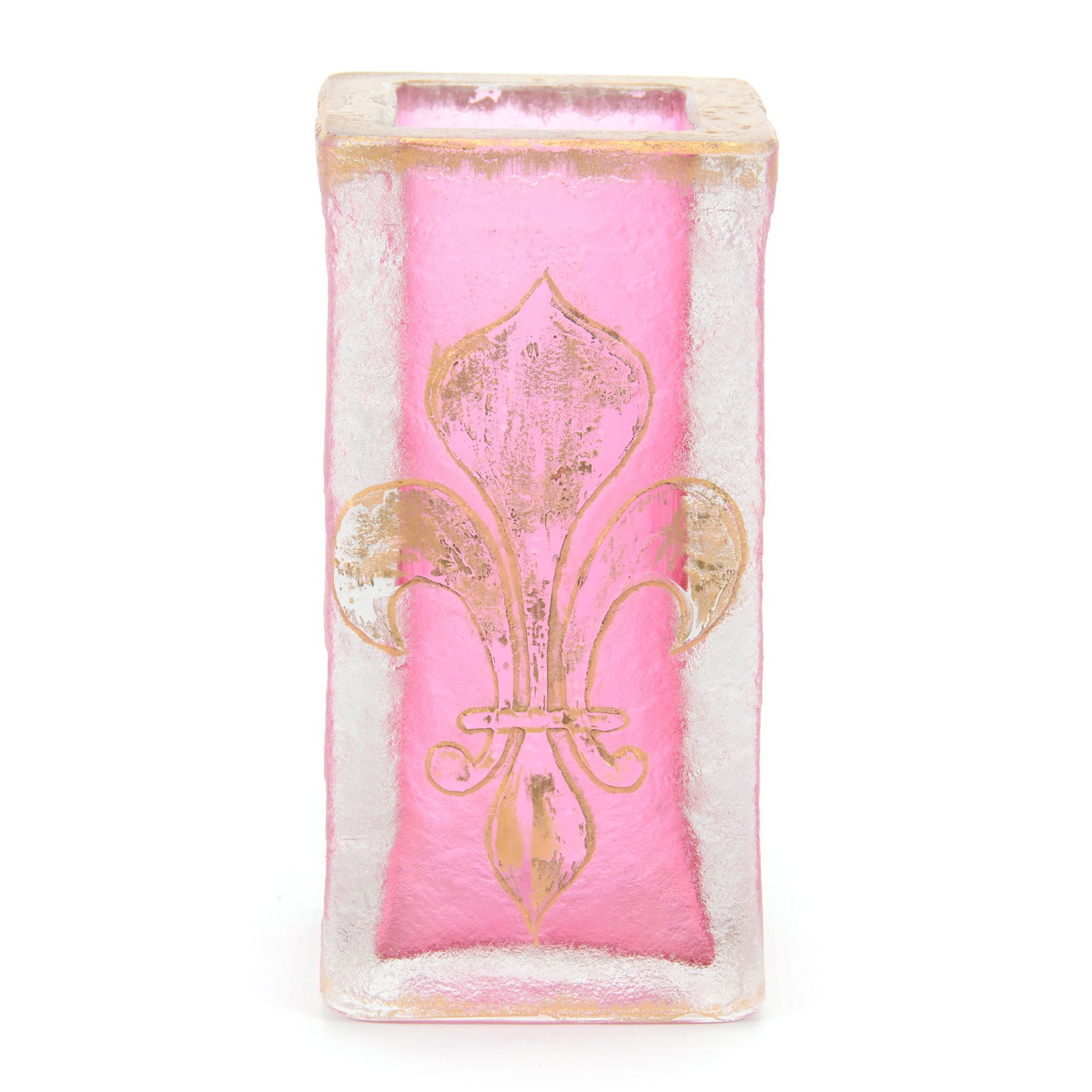 Square Vase, Unmarked Mont Joye French Cameo (1 of 3)