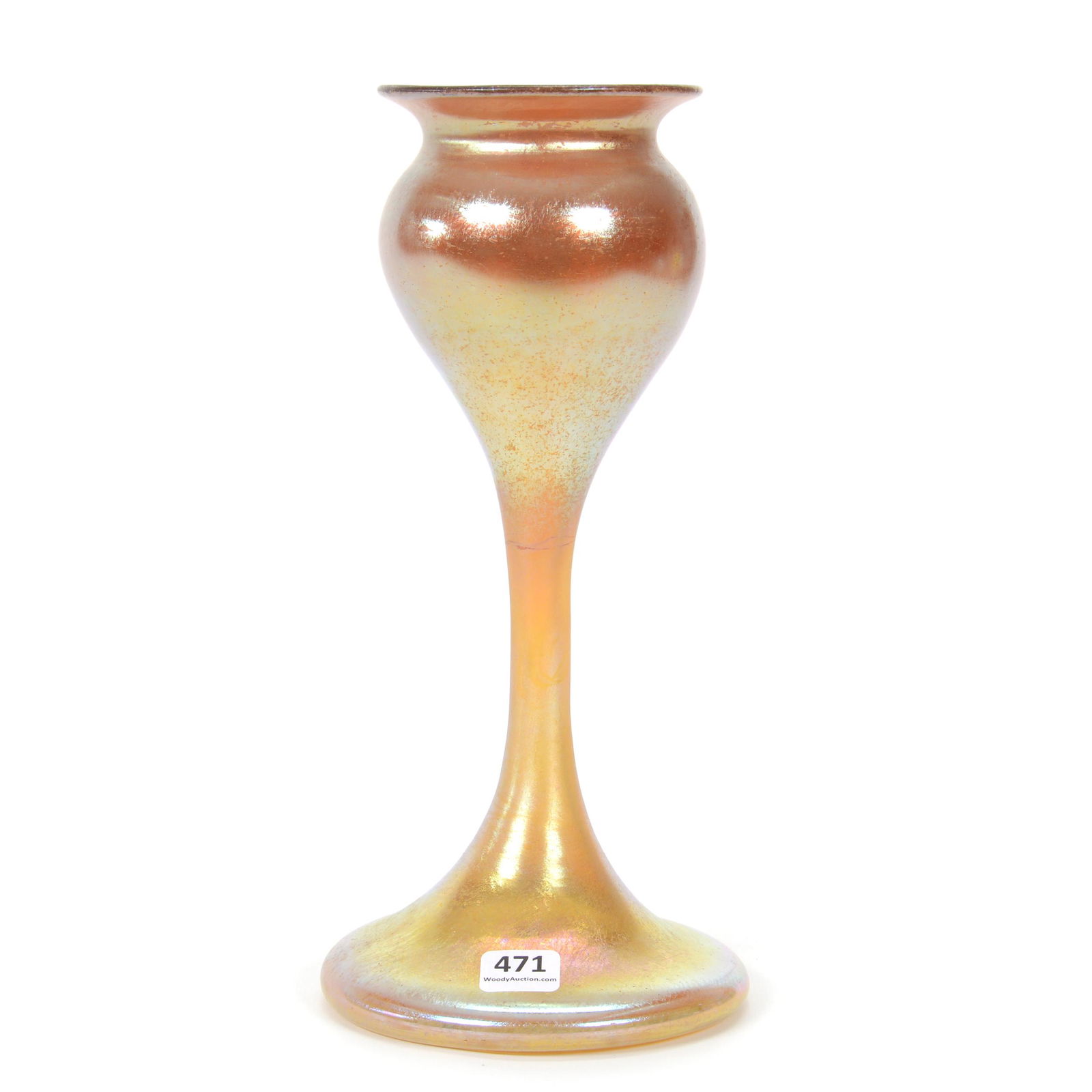 Vase Signed Kew Blas Art Glass (1 of 3)