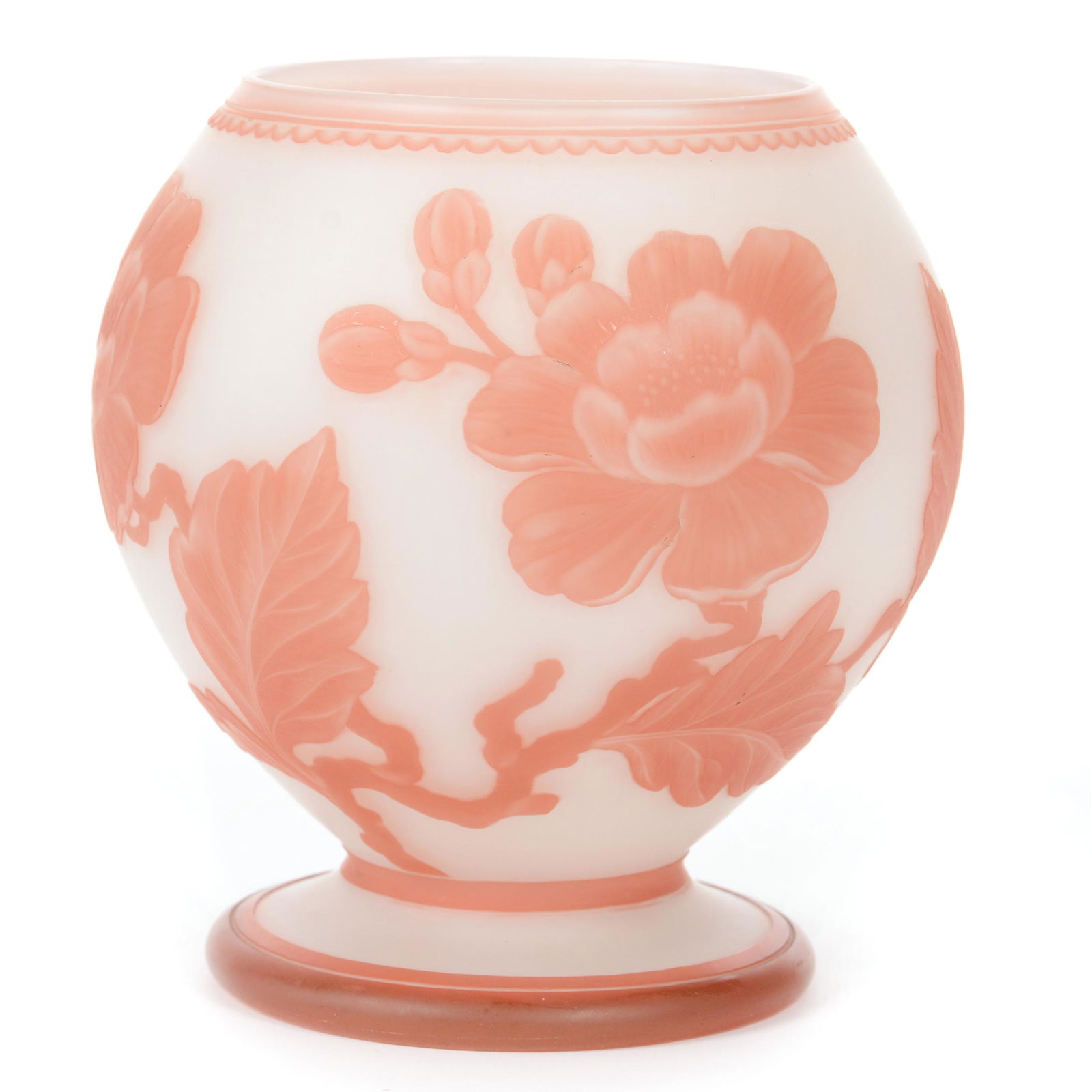 Pedestal Vase Marked Stevens & Williams Stourbridge (1 of 3)