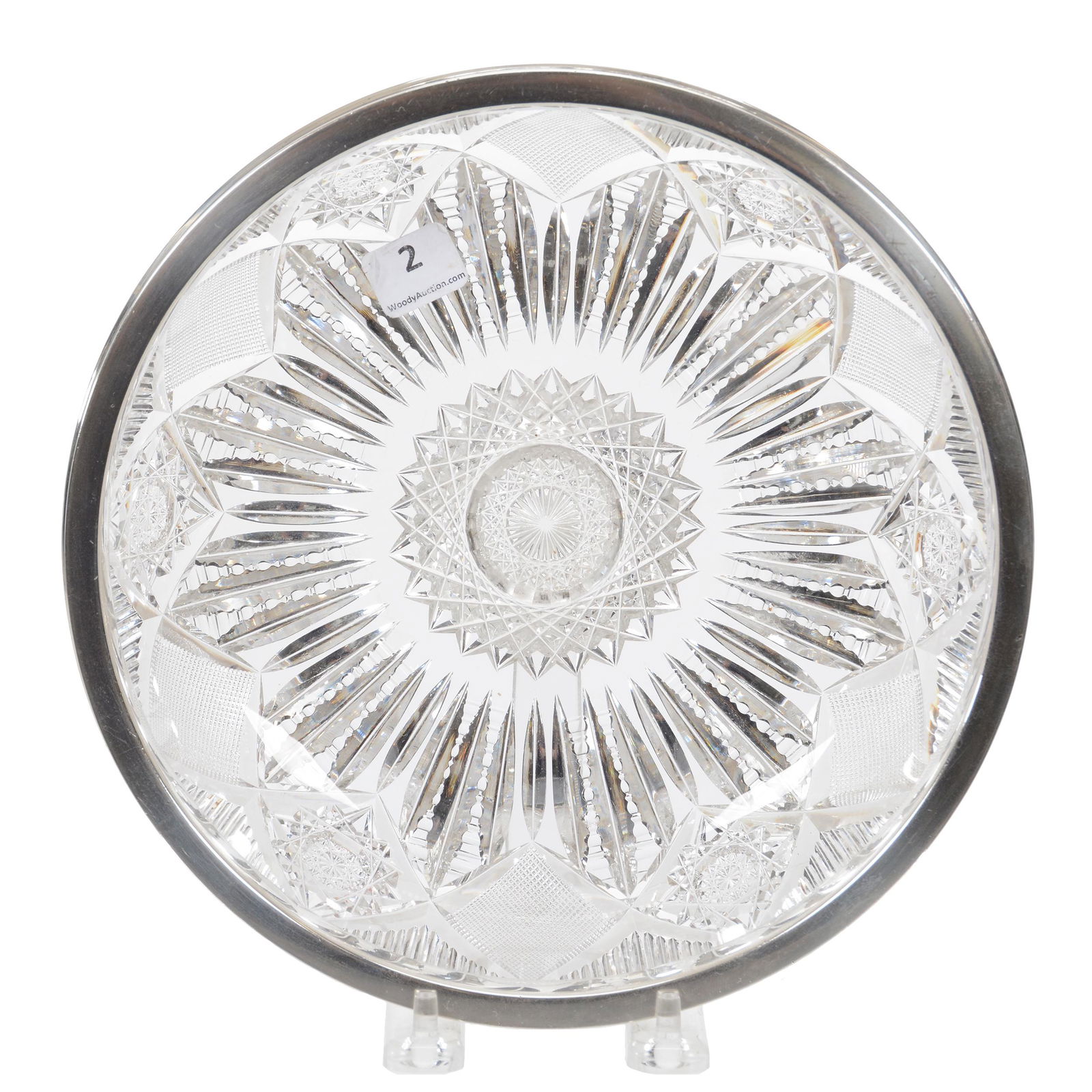 Bowl, ABCG, Sterling Rim Marked Tiffany & Co. #18142 (1 of 4)