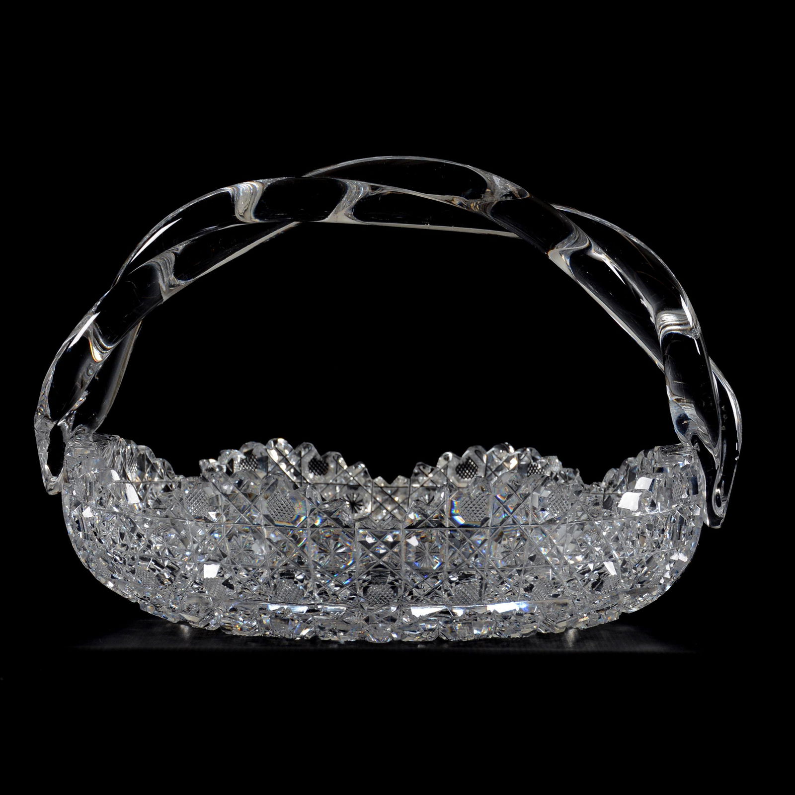 Basket/Low Bowl, ABCG, Propeller Pattern (1 of 3)