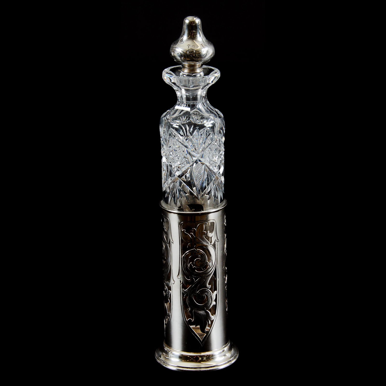 Perfume Bottle, American Brilliant Cut Glass (1 of 5)