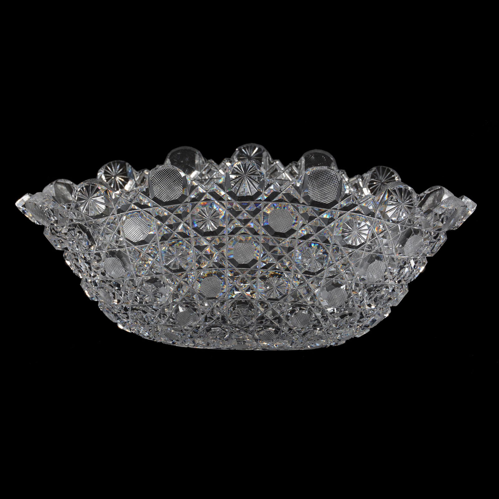 Fruit Bowl, American Brilliant Cut Glass (1 of 3)