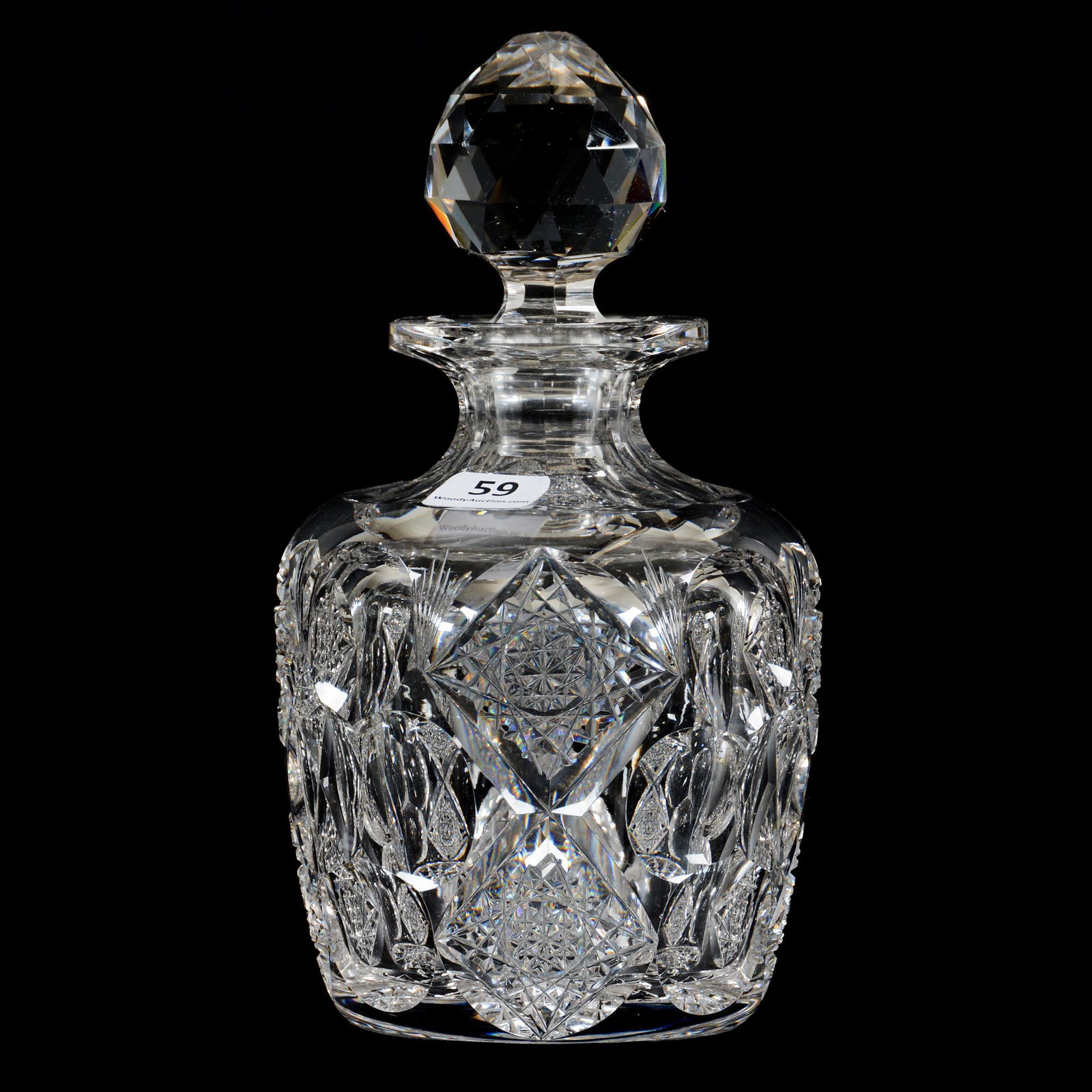 Cologne Bottle, ABCG, Signed Hawkes Queens Pattern (1 of 3)