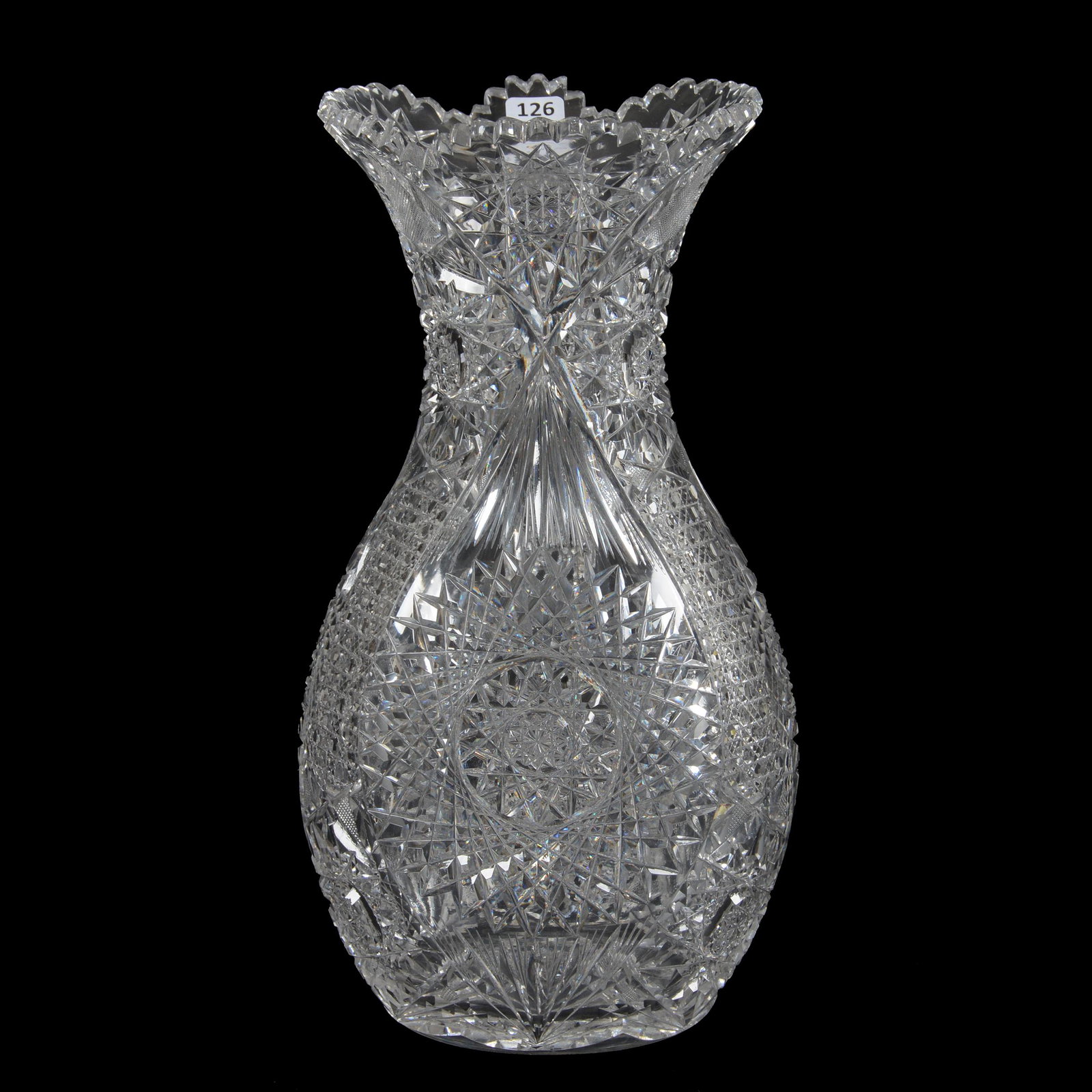 Vase, Bowling Pin Shape, ABCG (1 of 3)