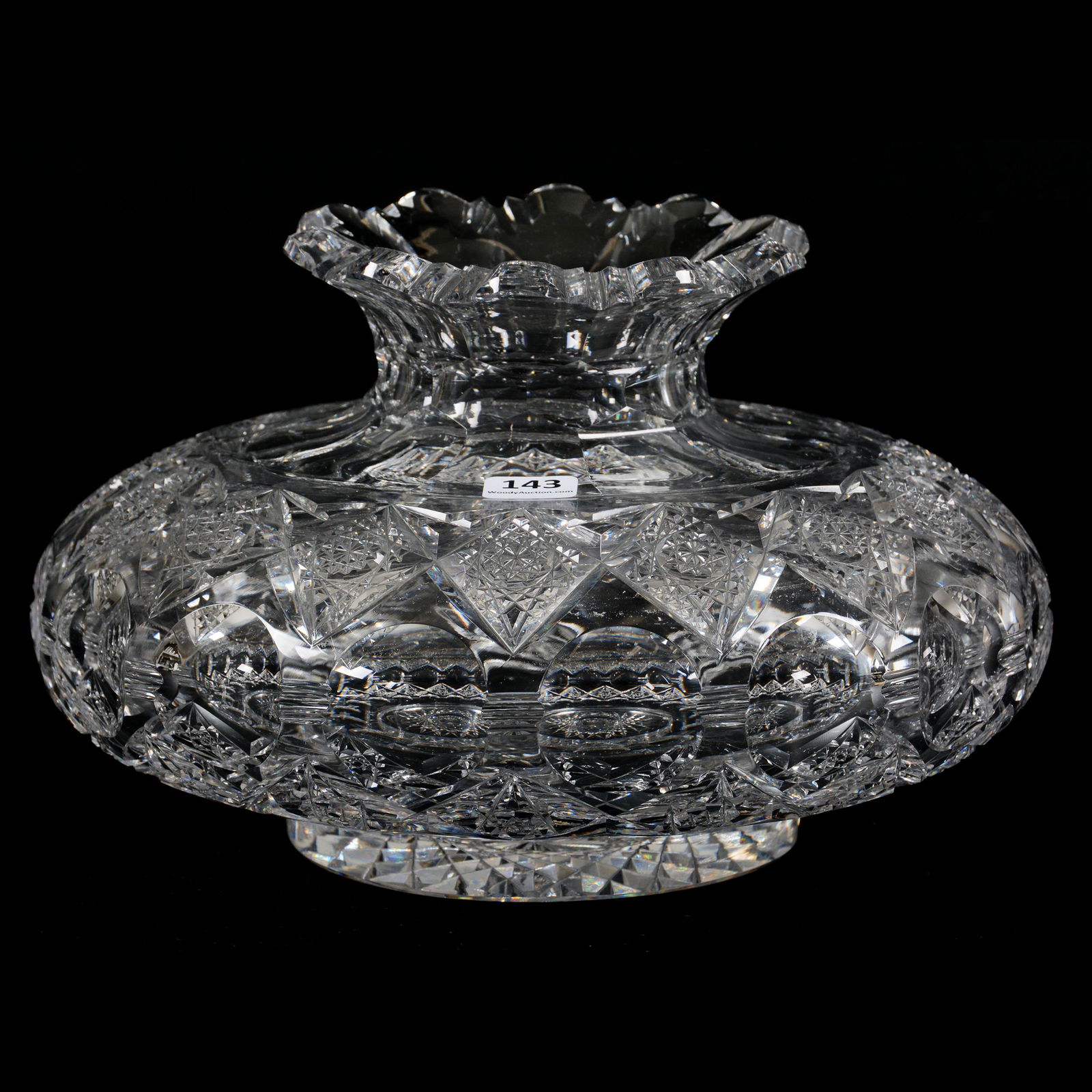 Flower Center, ABCG, Signed Hawkes Kings Pattern (1 of 3)