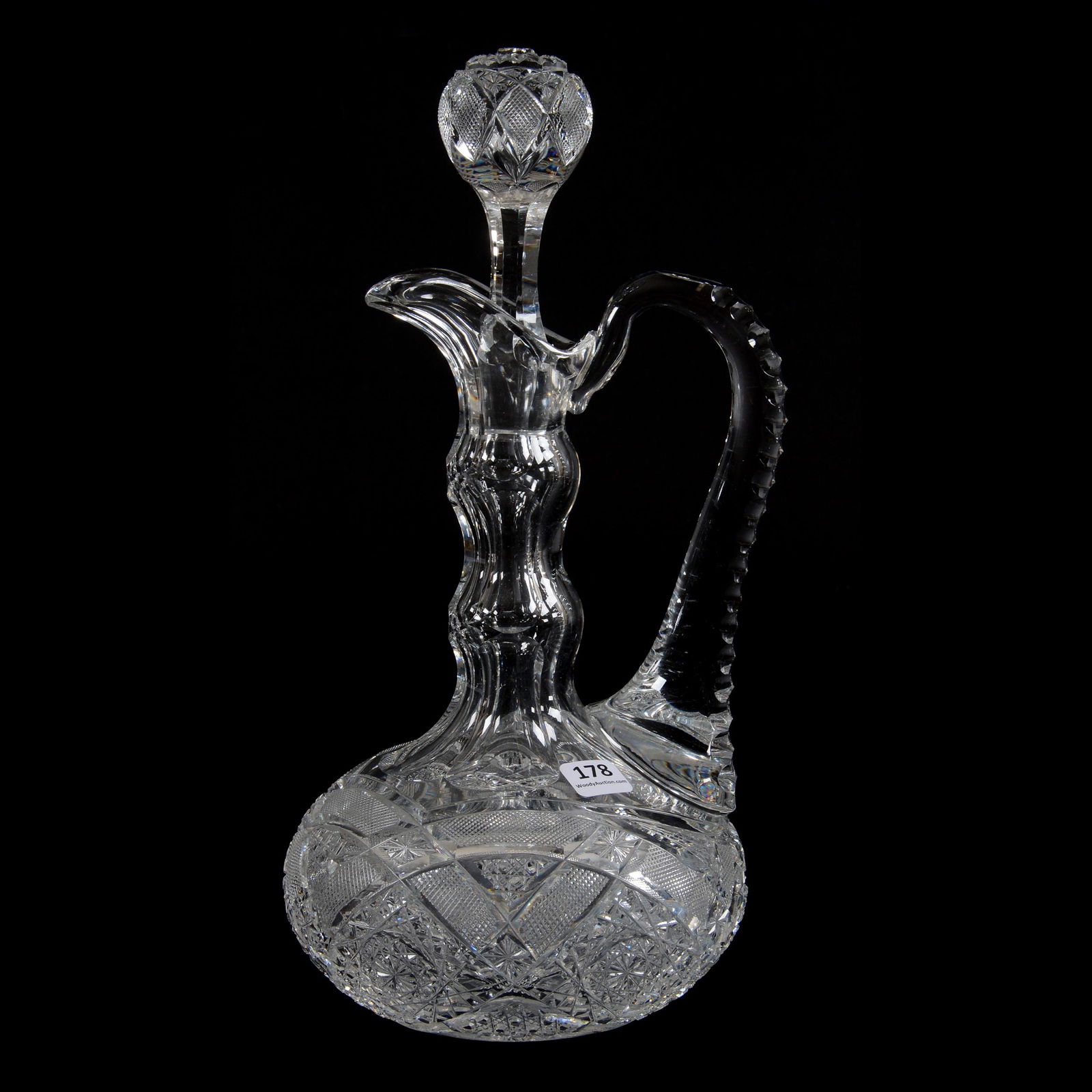 Decanter, Double Goose Neck, ABCG (1 of 3)