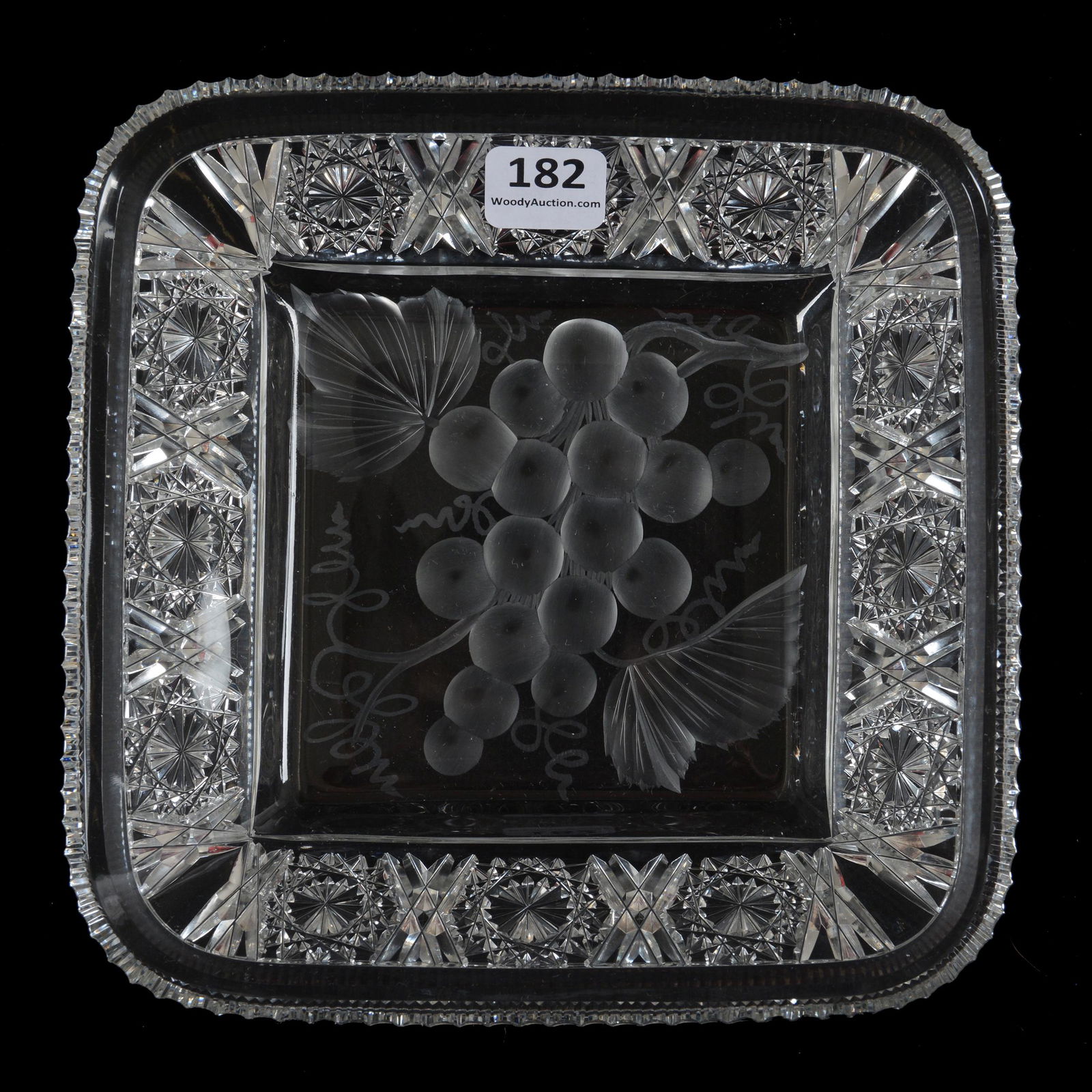 Square Plate, ABCG, Vintage Pattern By Tuthill (1 of 2)