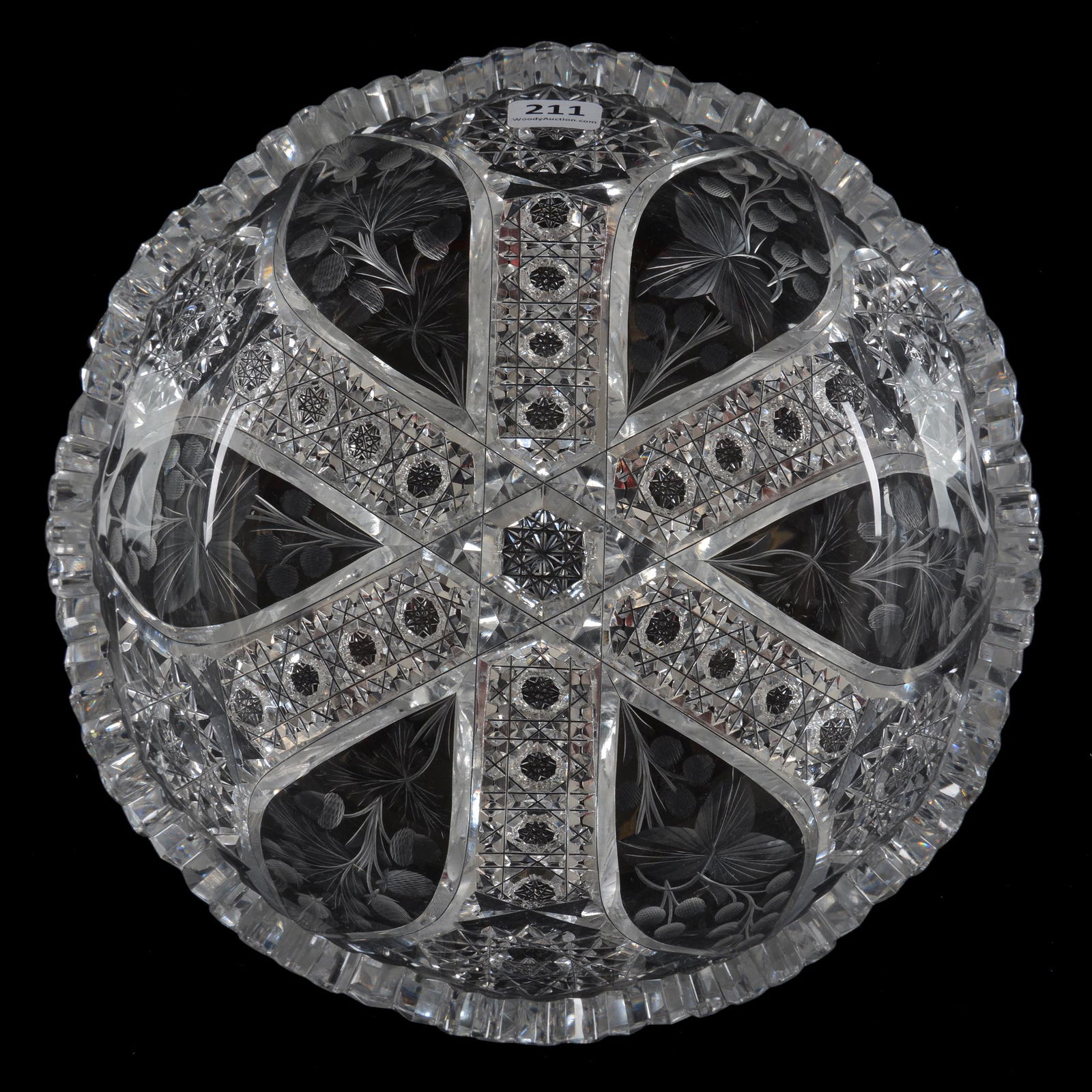 Bowl, ABCG, Signed Fry Oak Pattern (1 of 3)