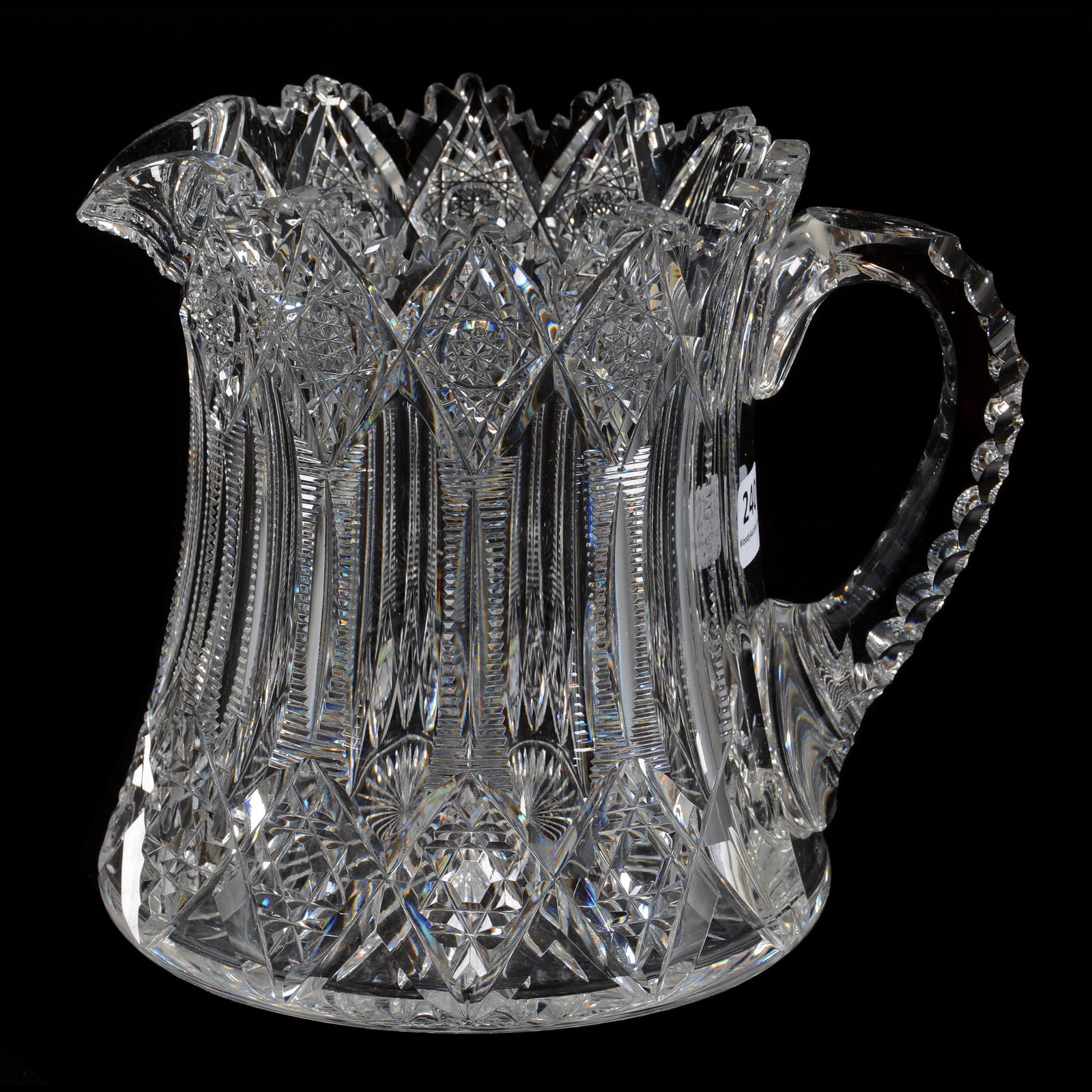 Cider Pitcher, ABCG, Signed Hawkes Brunswick Pattern (1 of 3)