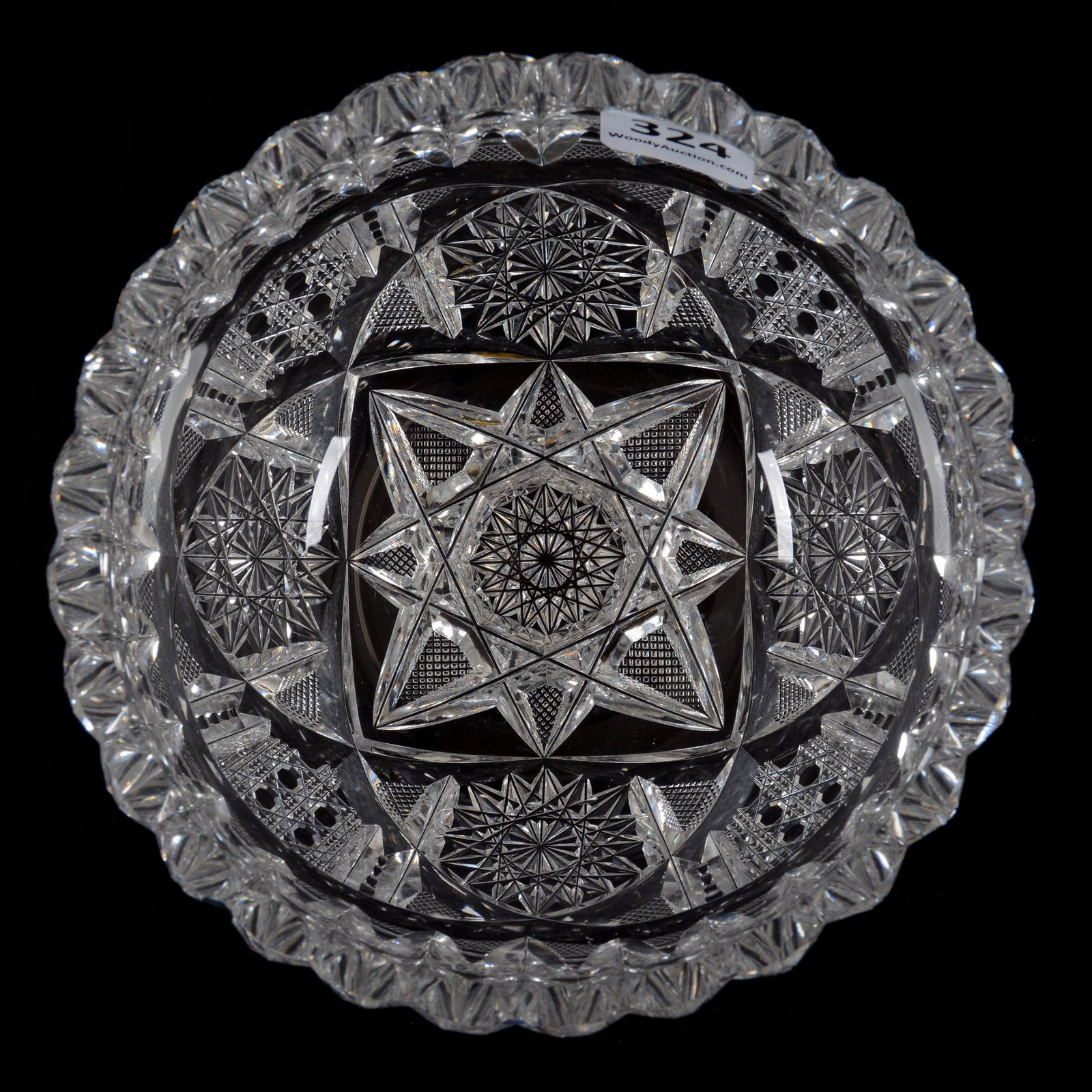 Bowl, ABCG, Signed Libbey Ellsmere Pattern (1 of 3)