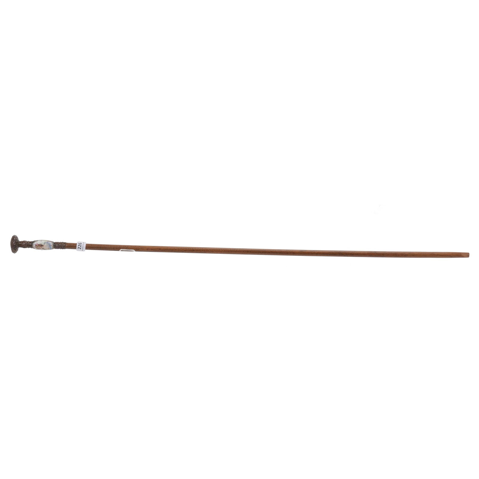 Walking Stick, Unmarked E.S. Germany Handle (1 of 4)