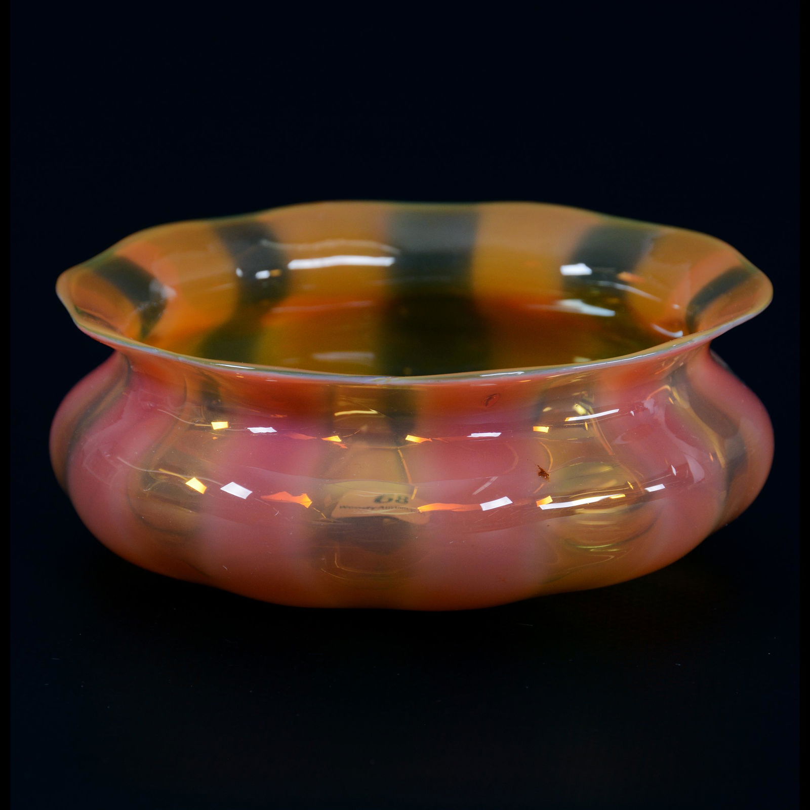 Bowl, Unmarked Monot Stumpf French Art Glass (1 of 3)