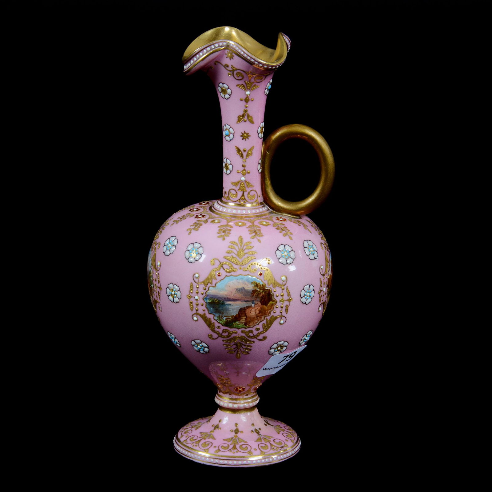 Pedestal Ewer Marked Coalport (1 of 5)