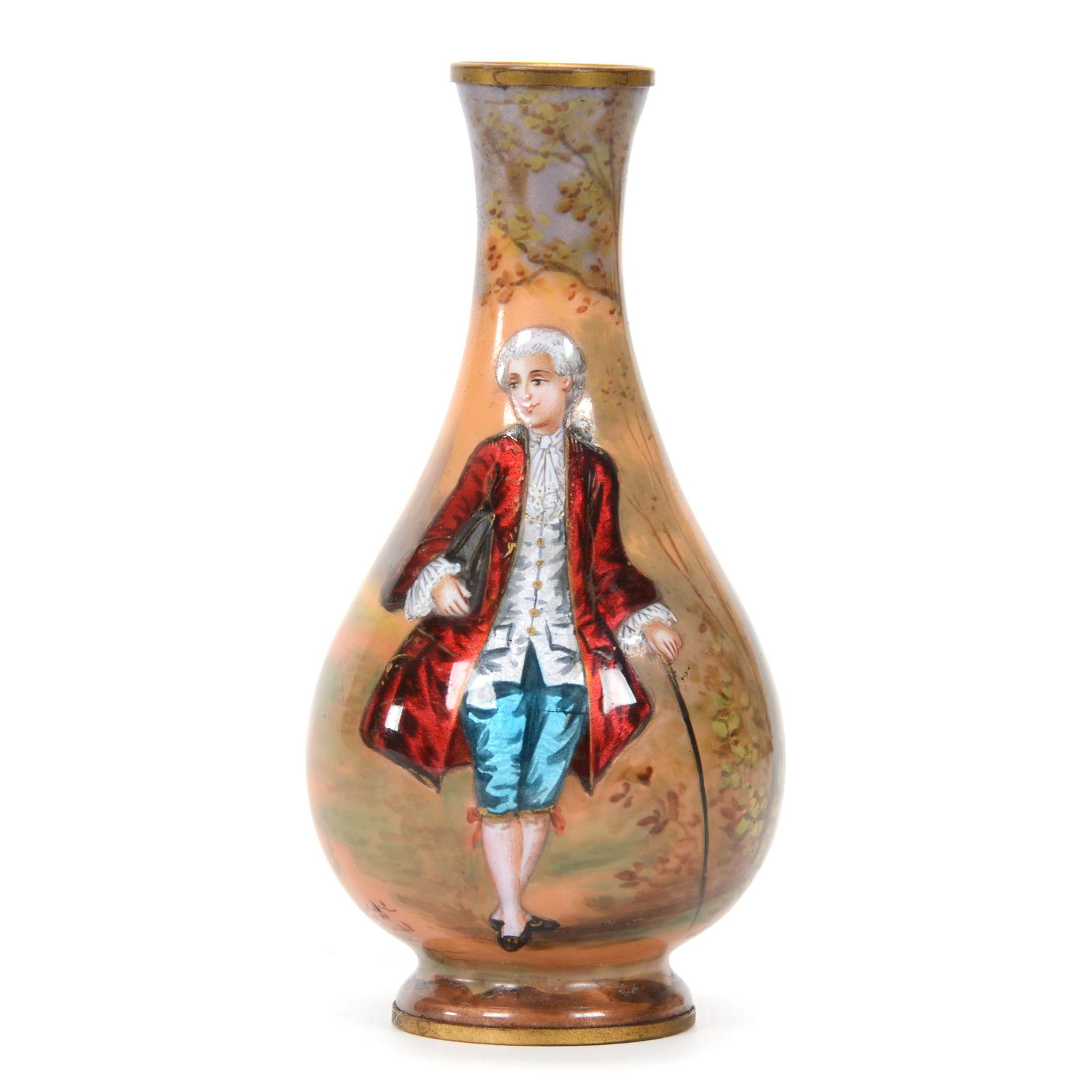 Vase, French Enamel (1 of 4)