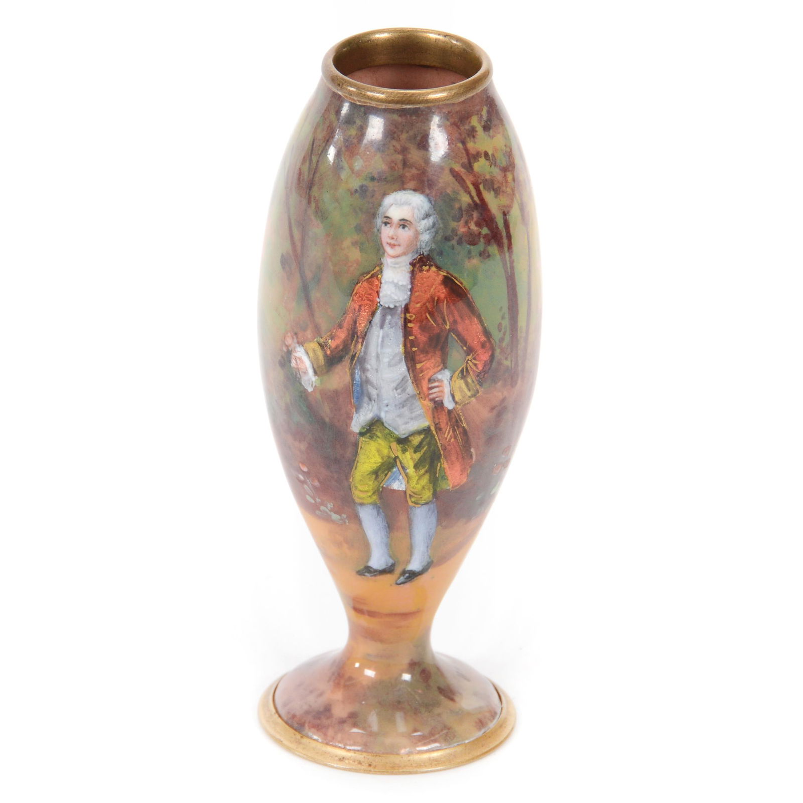 Vase, French Enamel (1 of 4)