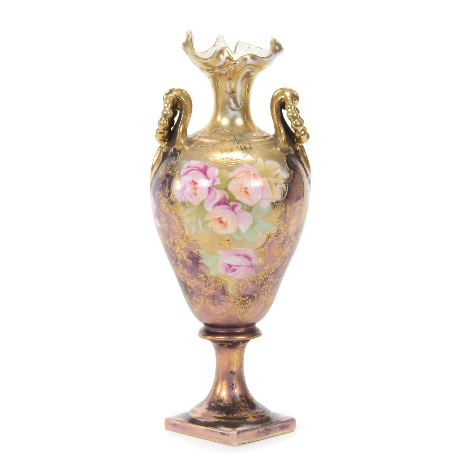 Pedestal Vase, Unmarked Royal Vienna (1 of 3)