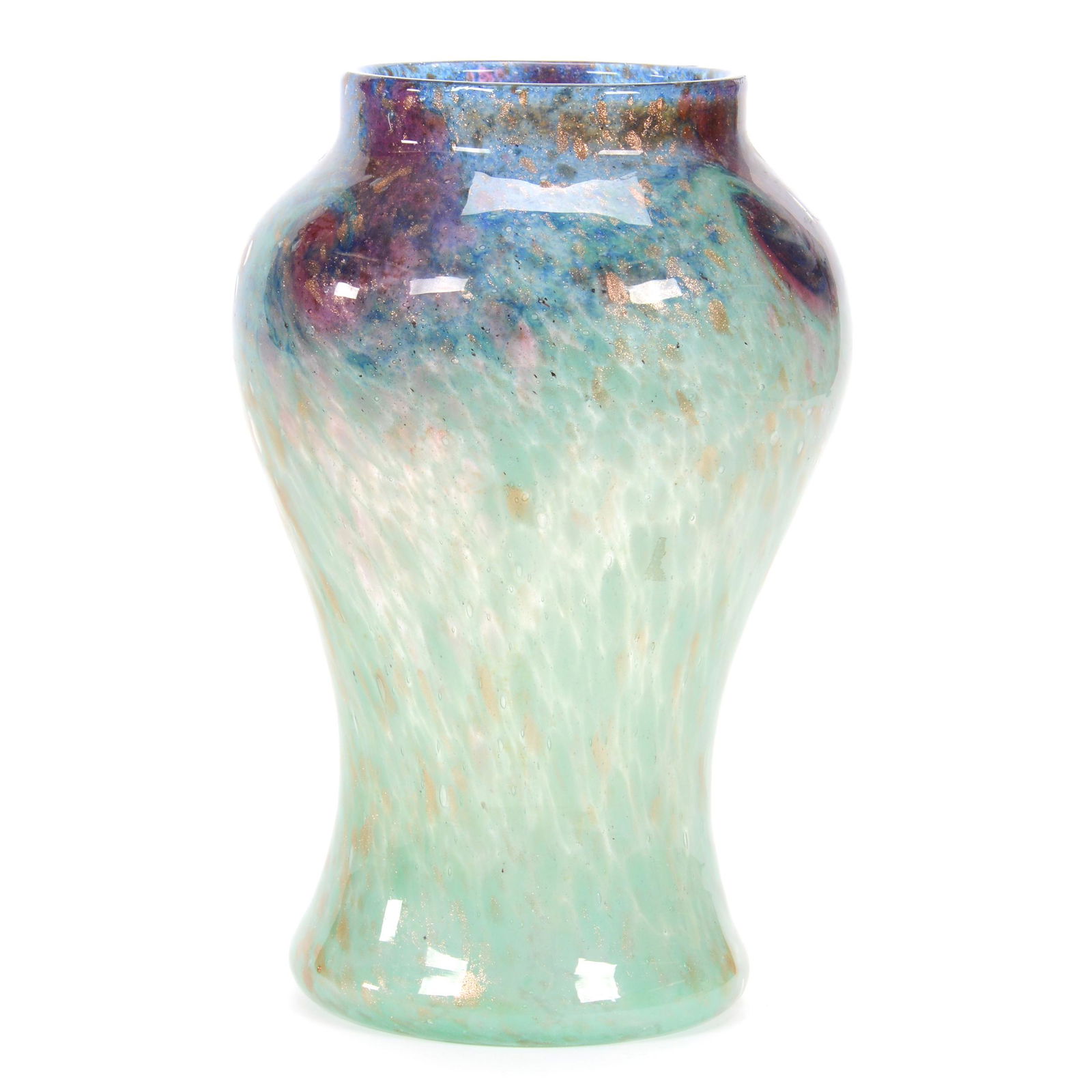 Vase, Monart Art Glass, Circa 1930's (1 of 3)
