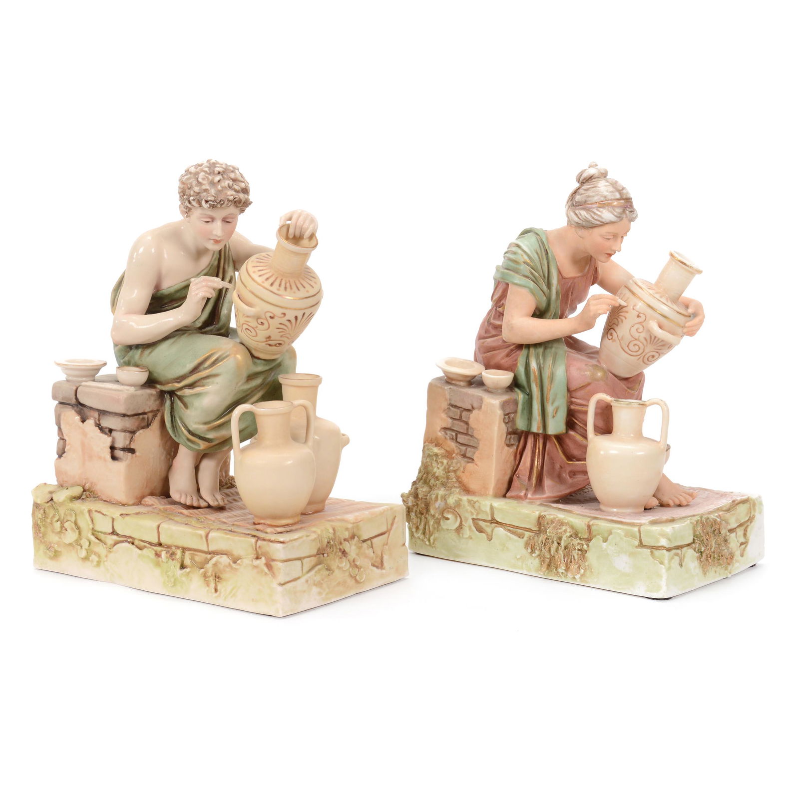 (2) Figures Marked Royal Dux (1 of 3)