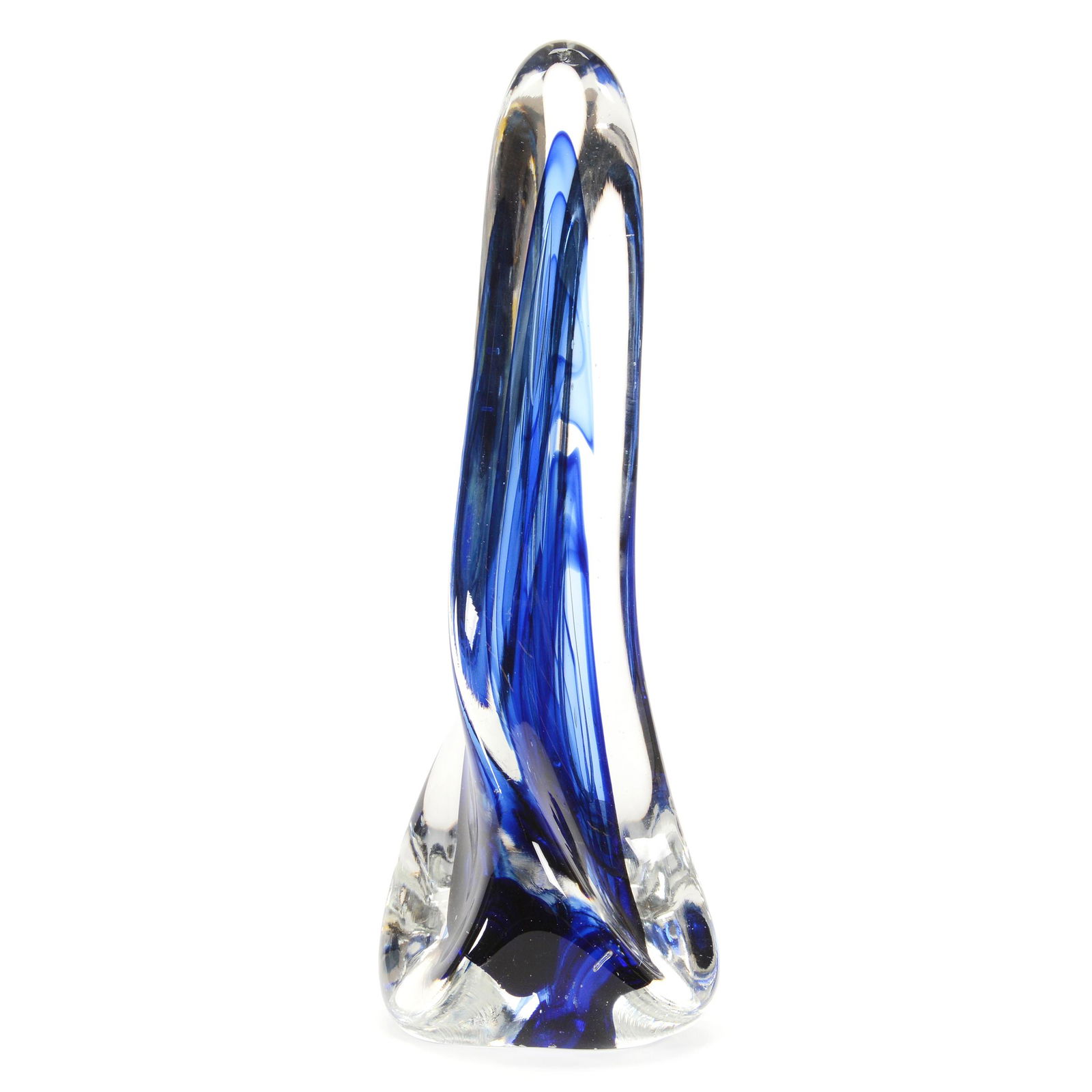 Obelisk, Free Form Contemporary Art Glass (1 of 2)