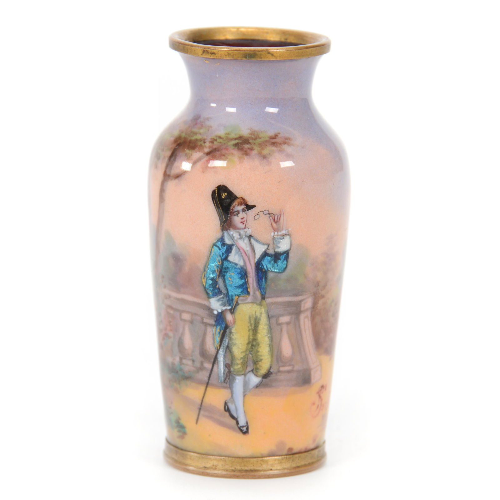 Vase, French Enamel (1 of 4)